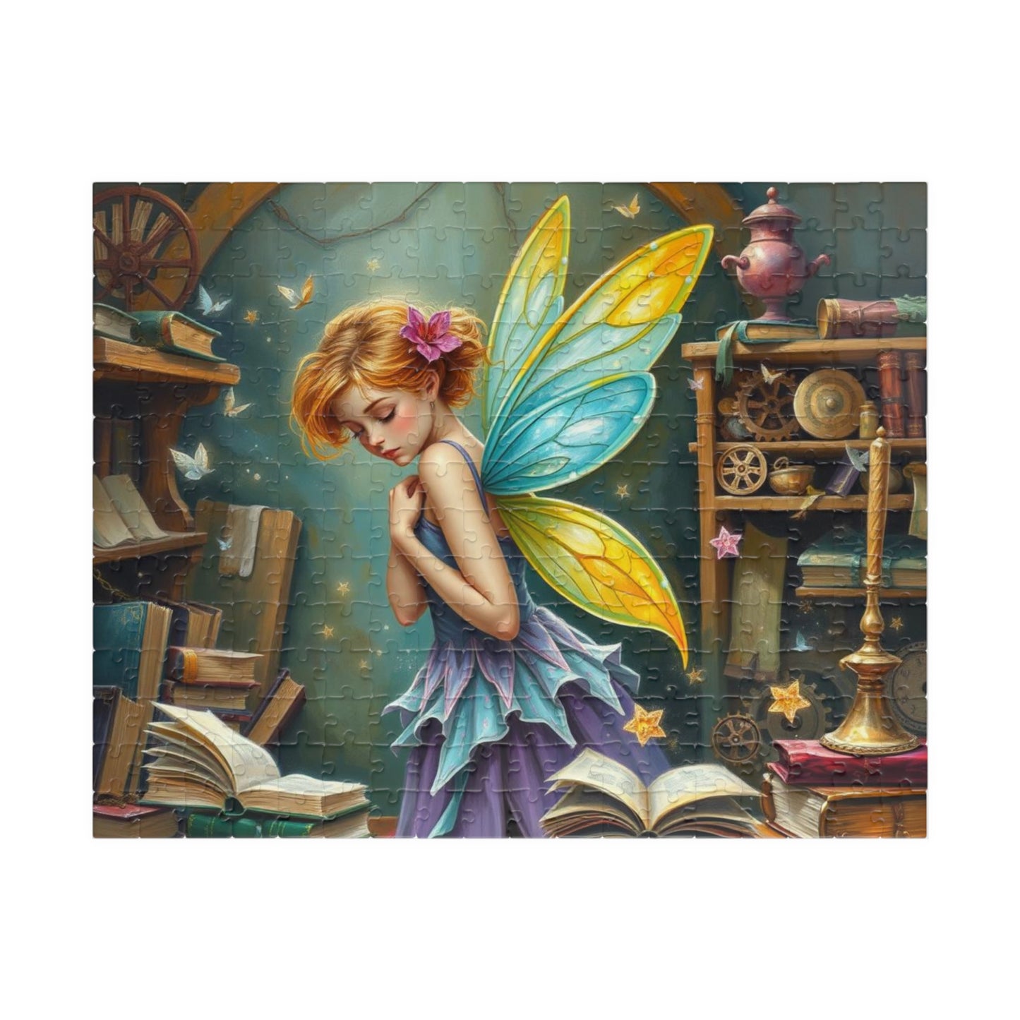 Fantasy Fairy Puzzle, 110 to 1014-piece Jigsaw, Perfect Holiday or Birthday Gift for Adult Entertainment, Mindful Relaxation, Brain Teaser 252 pcs (Horizontal) Puzzle The Puzzle Chest