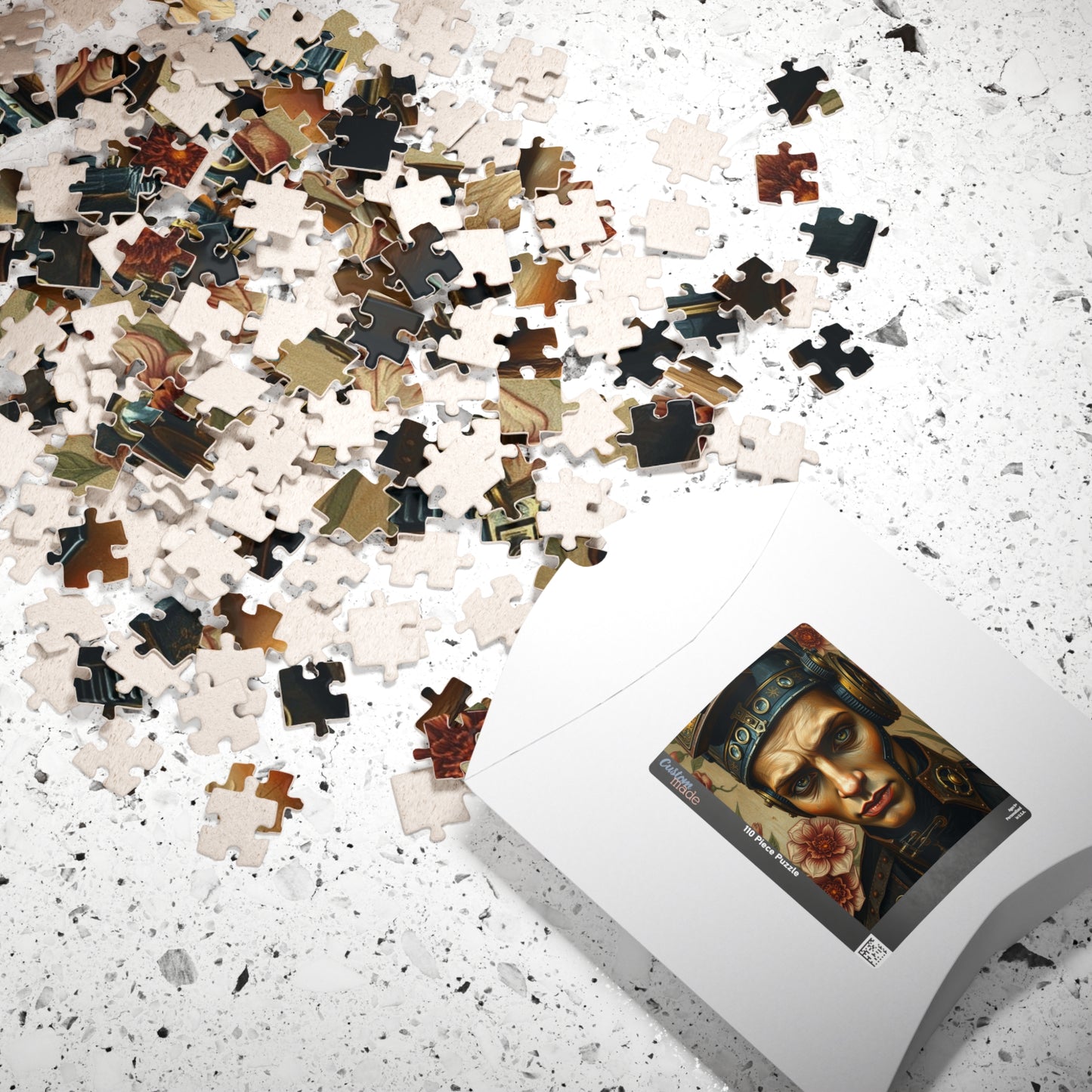 Steampunk Male Art Jigsaw Puzzle, 110-1014 Pieces, Perfect for Relaxation, Solo Fun or Family Entertainment, Quiet Pastime, Indoor Activity Puzzle The Puzzle Chest