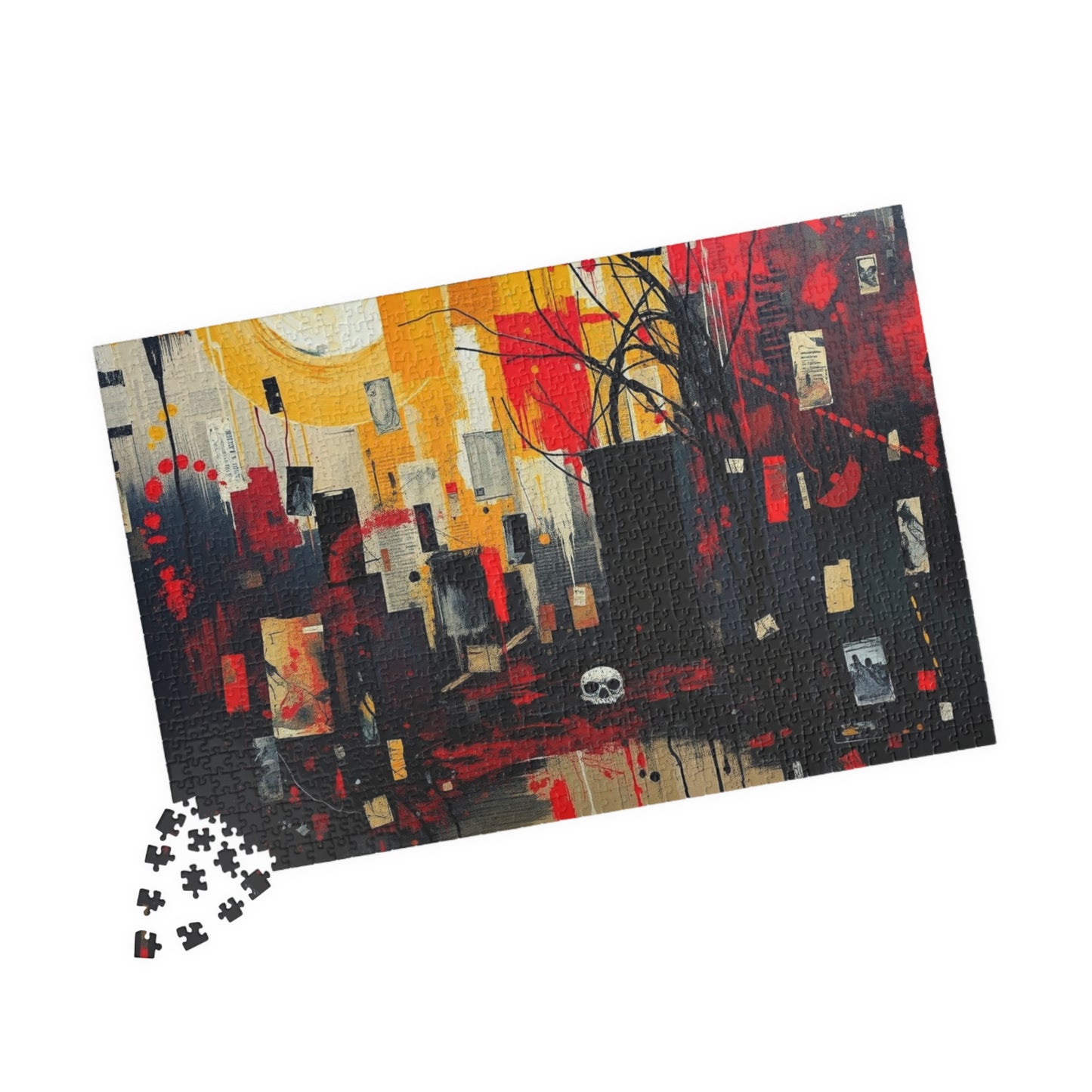 Artistic Abstract Jigsaw Puzzle, Unique Gift for Adult Puzzle Lovers and Art Enthusiasts, Mindfulness Activity, Great for Family Game Night Puzzle The Puzzle Chest