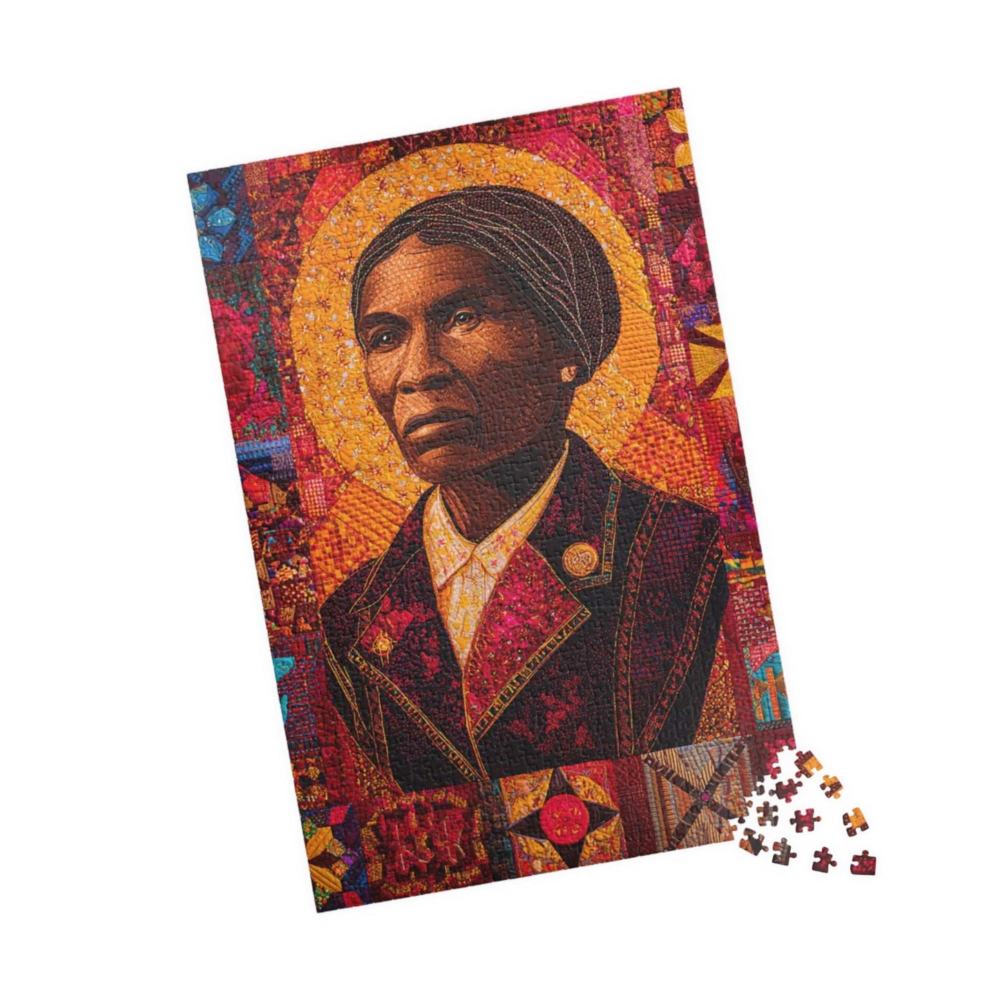 Harriet Tubman Jigsaw Puzzle, African American History, Educational Toy, Historical Figure, Brain Teaser, 1000 Piece Puzzle 1014 pcs (Vertical) Puzzle The Puzzle Chest