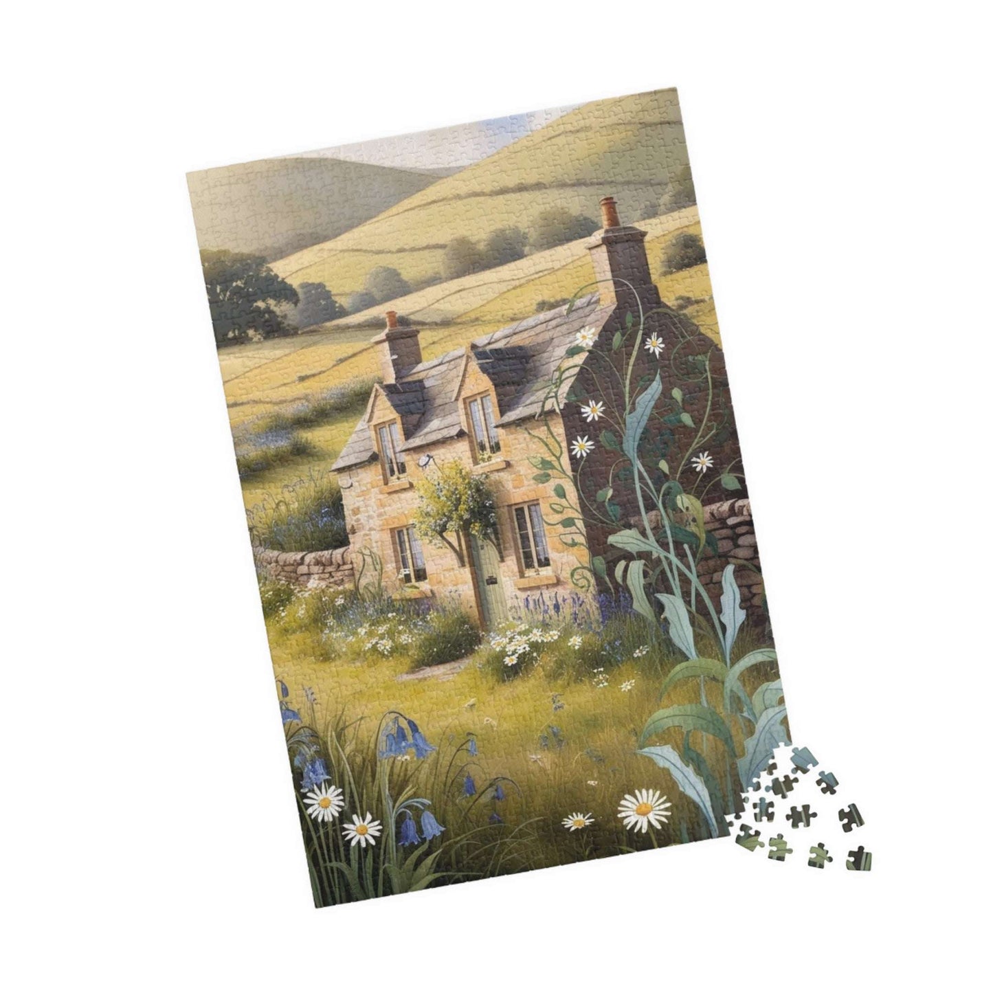 Charming Cottage Jigsaw Puzzle, 110-1014 Piece Relaxing Landscape Game for Adults, Unique Nature Lover Gift, Family Fun, Home Entertainment Puzzle The Puzzle Chest