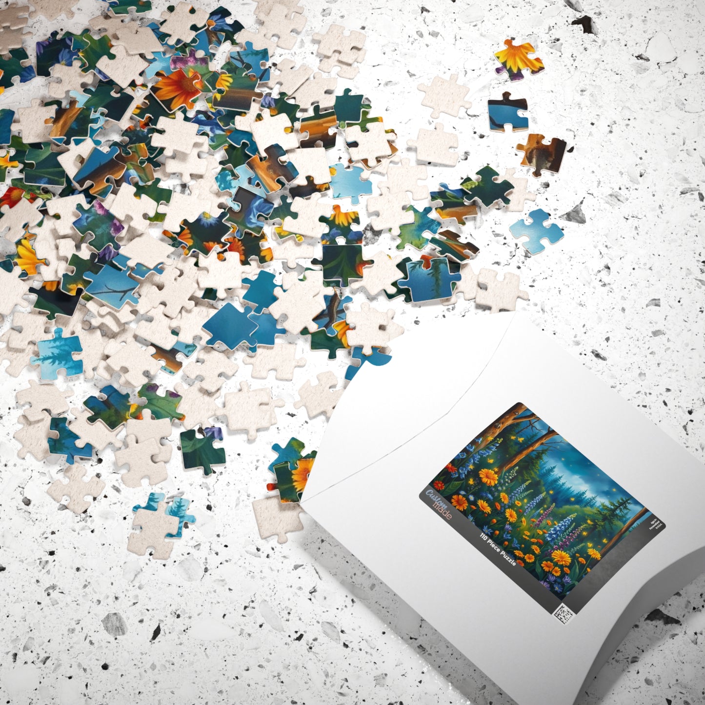 Flower Garden Landscape Puzzle | Nature Lover Gift, Family Activity, Eco-Friendly Game, Holiday Birthday Puzzle Enthusiast Hobbyist Present Puzzle The Puzzle Chest