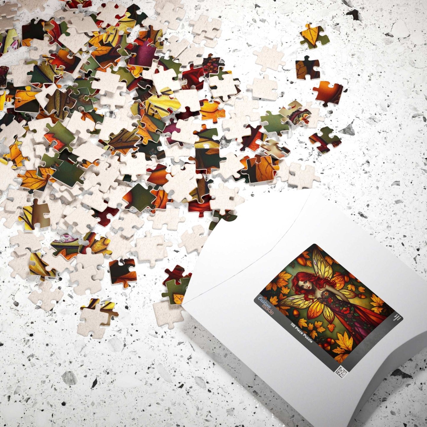 Autumn Fairy Tale Puzzle - Magical Artwork for Unique Home Decor, Gift for Puzzle Lovers, Family or Solo Activity, Brain Teaser