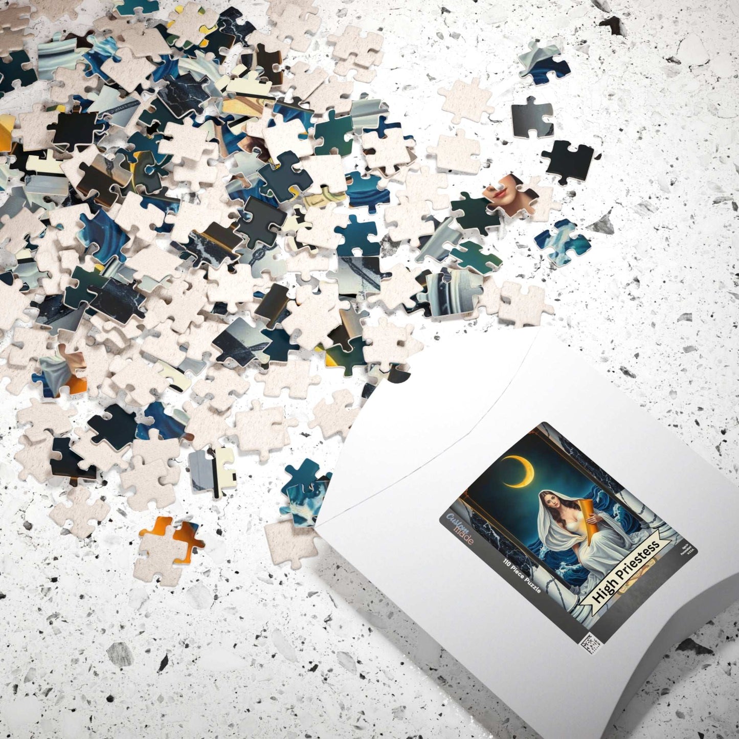 High Priestess Tarot Puzzle: Mystical Jigsaw Puzzle for Adults Puzzle The Puzzle Chest