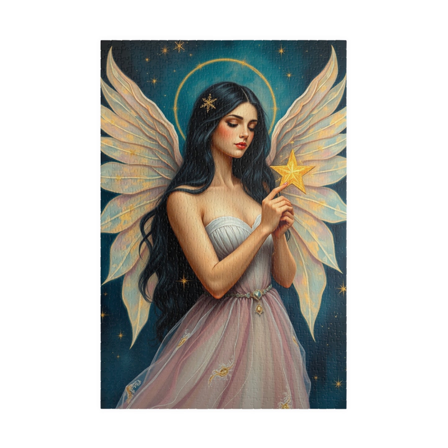Whimsical Fairy Puzzle, Enchanting Jigsaw Game for All Ages, Perfect Gift for Birthdays, Family Gatherings, Cozy Nights In, Quiet Leisure