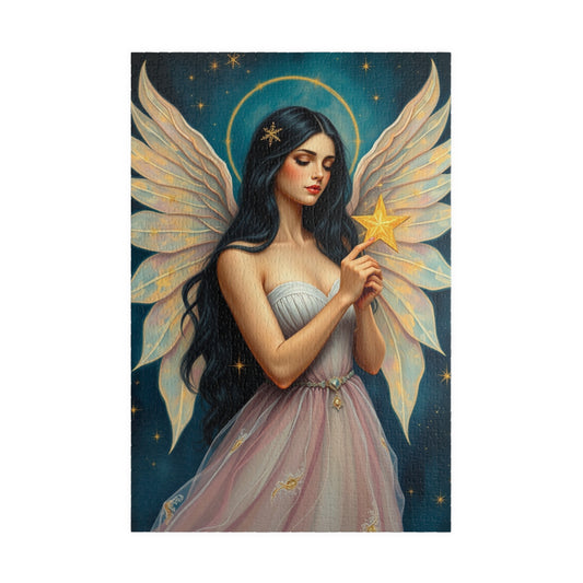 Whimsical Fairy Puzzle, Enchanting Jigsaw Game, Perfect Gift for Birthdays, Family Gatherings, Cozy Nights In, Quiet Leisure 1014 pcs (Vertical) Puzzle The Puzzle Chest