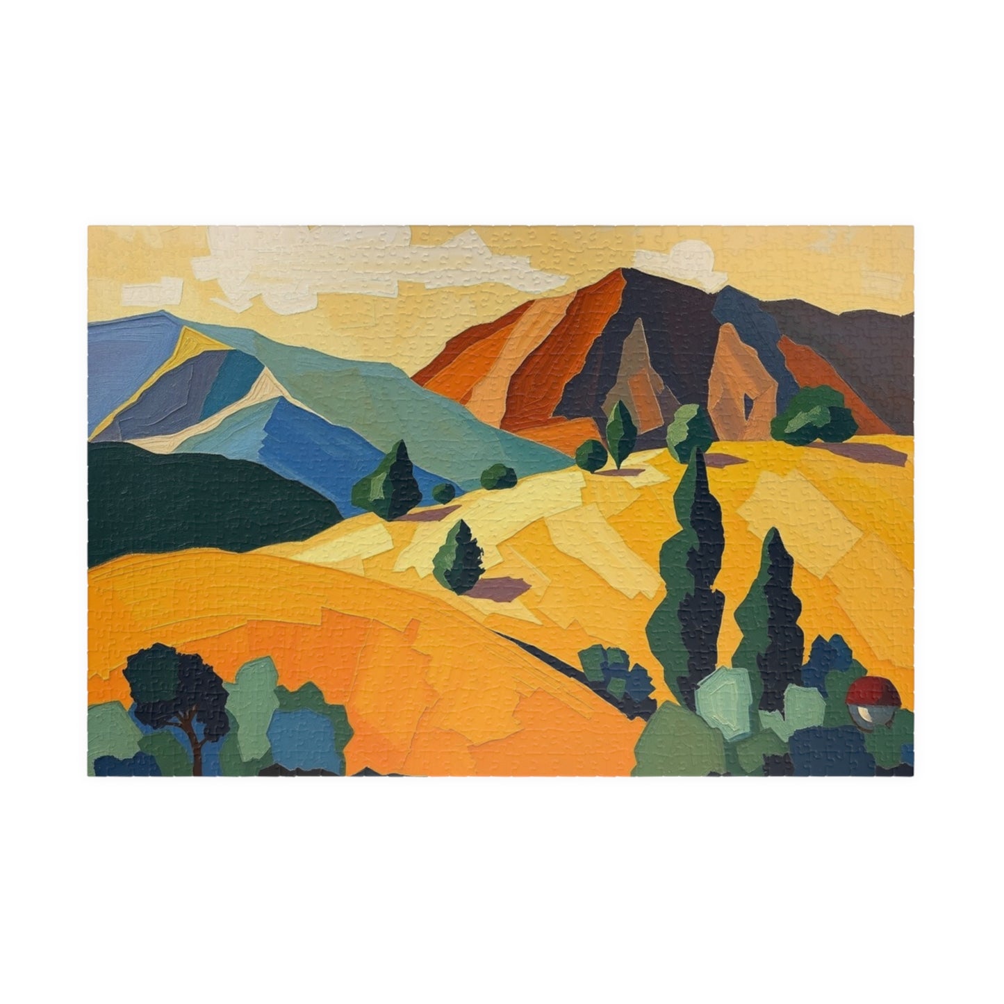 Scenic Landscape Jigsaw Puzzle, Nature Lover Gift for Friend, Creative Activity for Family Game Nights, Quiet Solo Home Entertainment 1014 pcs (Horizontal) Puzzle The Puzzle Chest