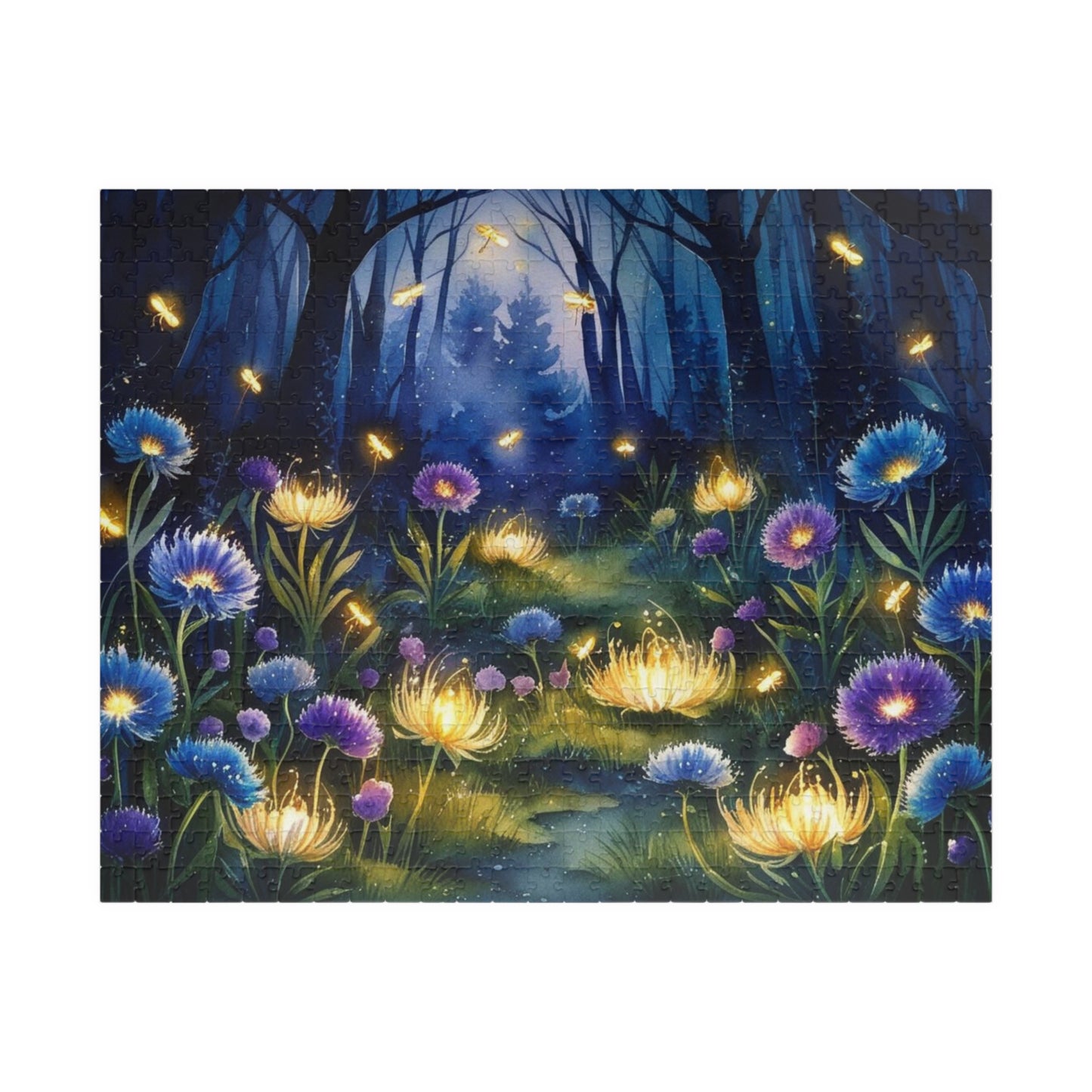 Enchanting Floral Jigsaw Puzzle, Perfect for Nature Lovers, Family Game Night, Gifts, Quiet Home Entertainment, Cozy Evenings 520 pcs (Horizontal) Puzzle The Puzzle Chest