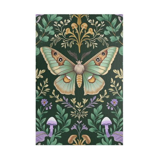 Vintage Butterfly Jigsaw Puzzle, 110-1014 Piece Blossoms and Vines Floral Artwork Jigsaw, Fun Family Activity, Unique Hobby Gift, Relaxing 1014 pcs (Vertical) Puzzle The Puzzle Chest