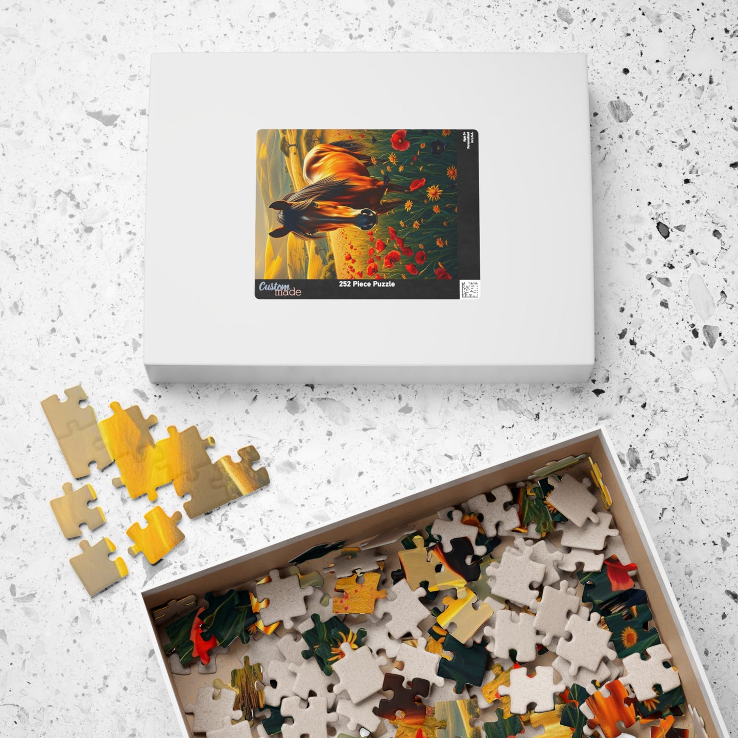 Stunning Horse Jigsaw Puzzle Game for Adults, Nature Lover Gift for Friends Equestrian Family Night Fun 110-1014 Pieces Great for Relaxation Puzzle The Puzzle Chest