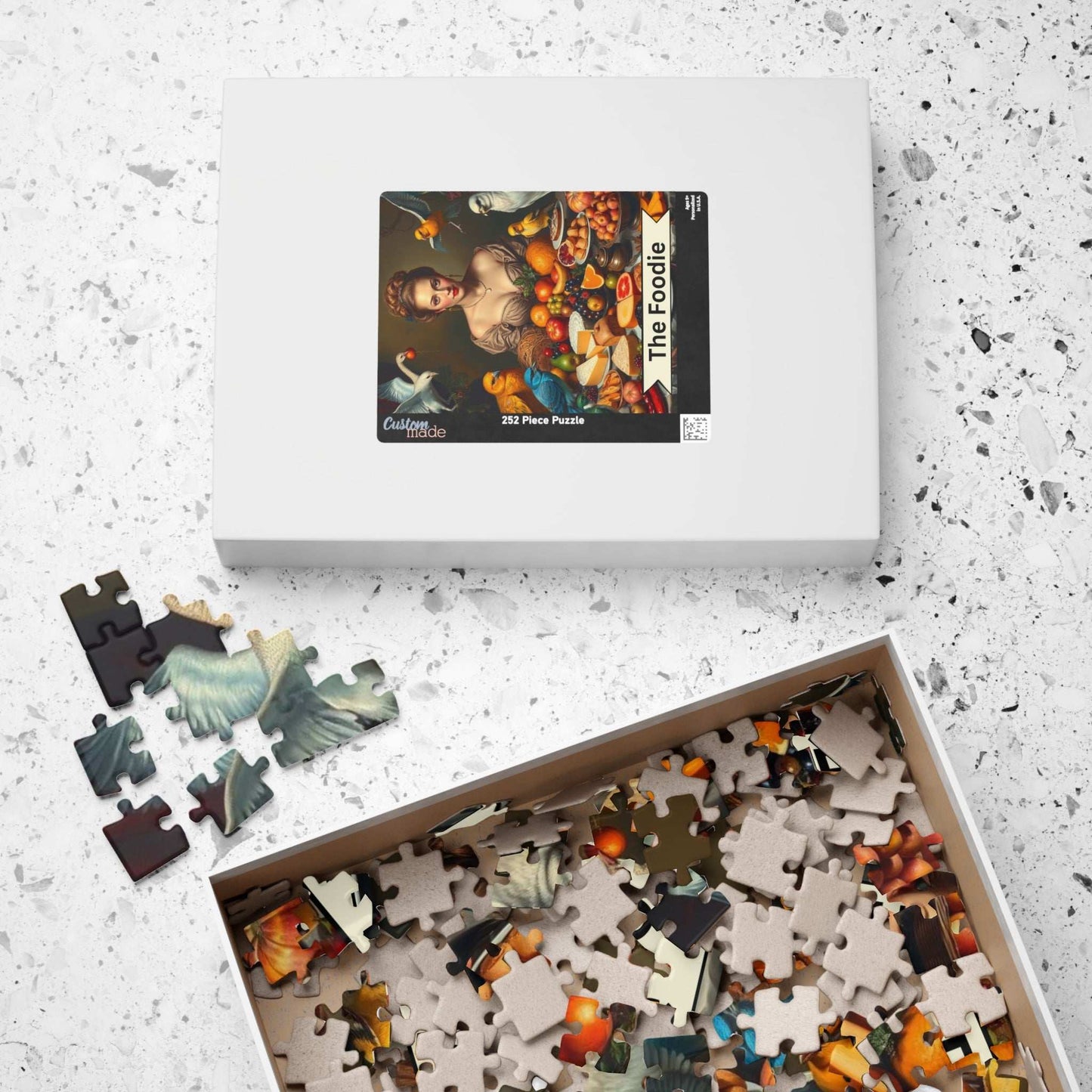 The Foodie Jigsaw Puzzle - Tarot Style Game for Food Lovers