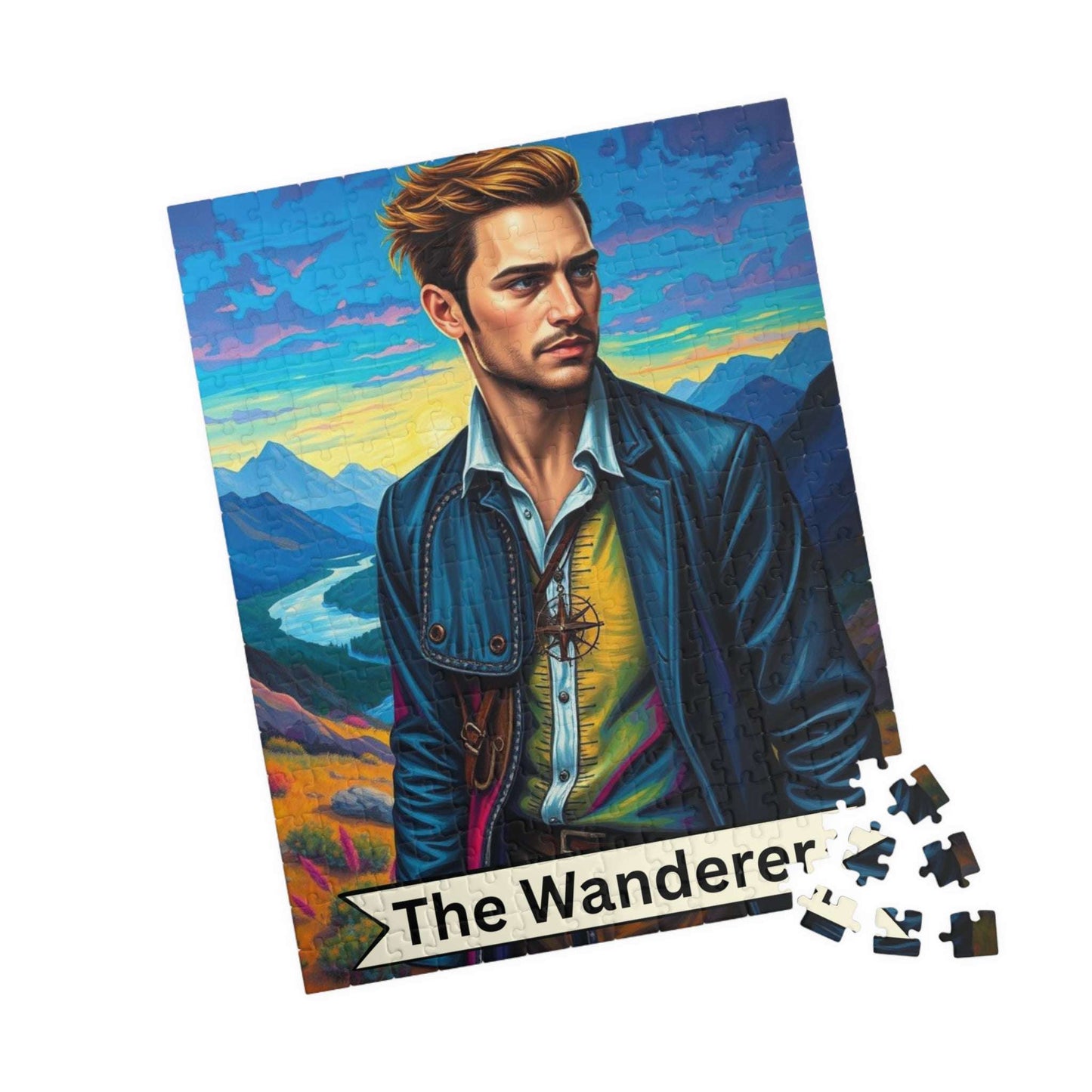 The Wanderer Tarot Card Jigsaw Puzzle: Mindful Challenge 252 pcs (Vertical) Puzzle The Puzzle Chest