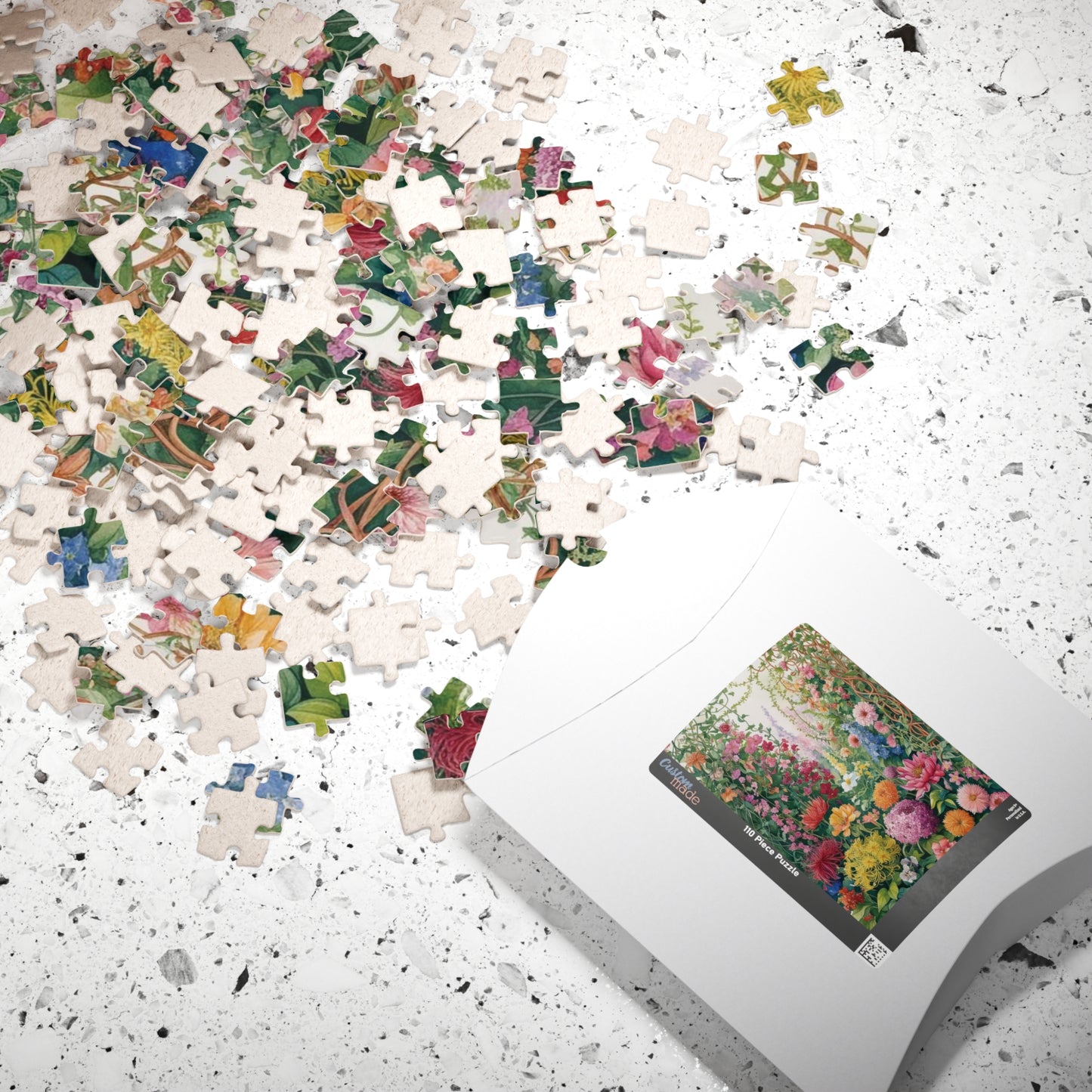 Wildflowers and Vines Puzzle, Garden Flowers Jigsaw, Floral Nature Themed Tabletop Game, 110-1014 Piece Botanical Art, Fun Family Activity Puzzle The Puzzle Chest