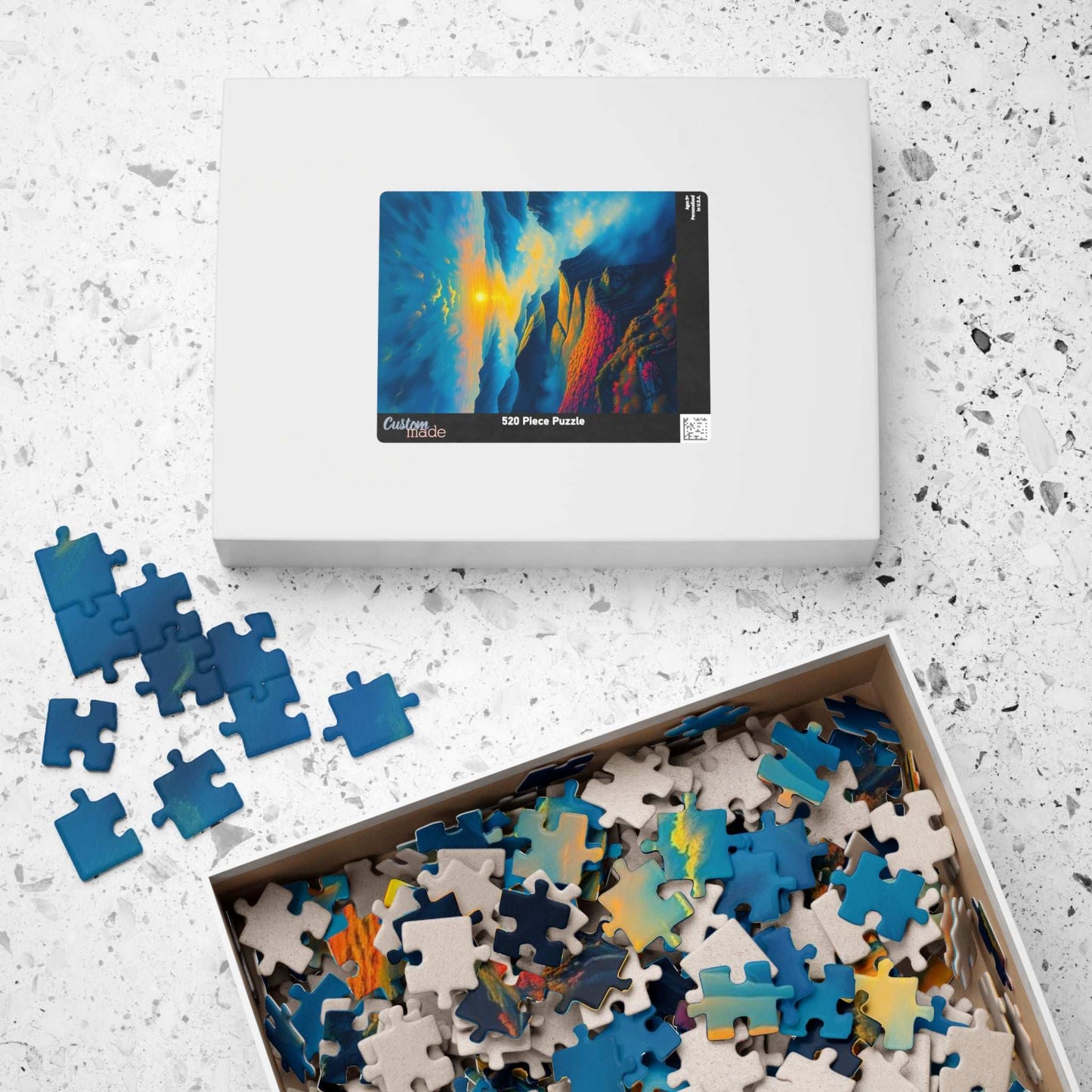 Serene Sunrise Jigsaw Puzzle - 110, 252, 520, 1014 pieces, Puzzle for Relaxation, Fun Family Bonding, Gift for Nature Lovers, Home Decor Puzzle The Puzzle Chest
