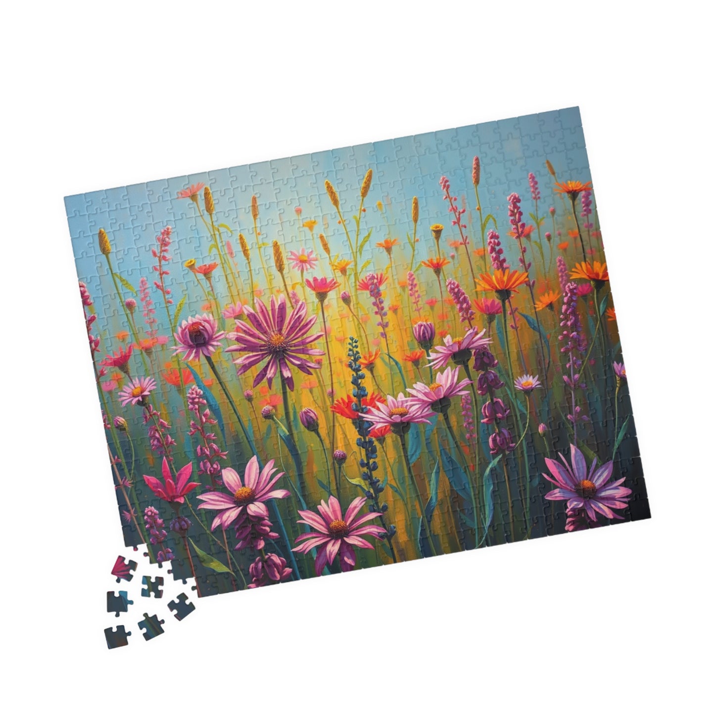 Floral Jigsaw Puzzle | Springtime Botanical Puzzle for Adults | Nature Lovers Gift, Family or Solo Fun, Mindfulness Activity, Game Night Puzzle The Puzzle Chest