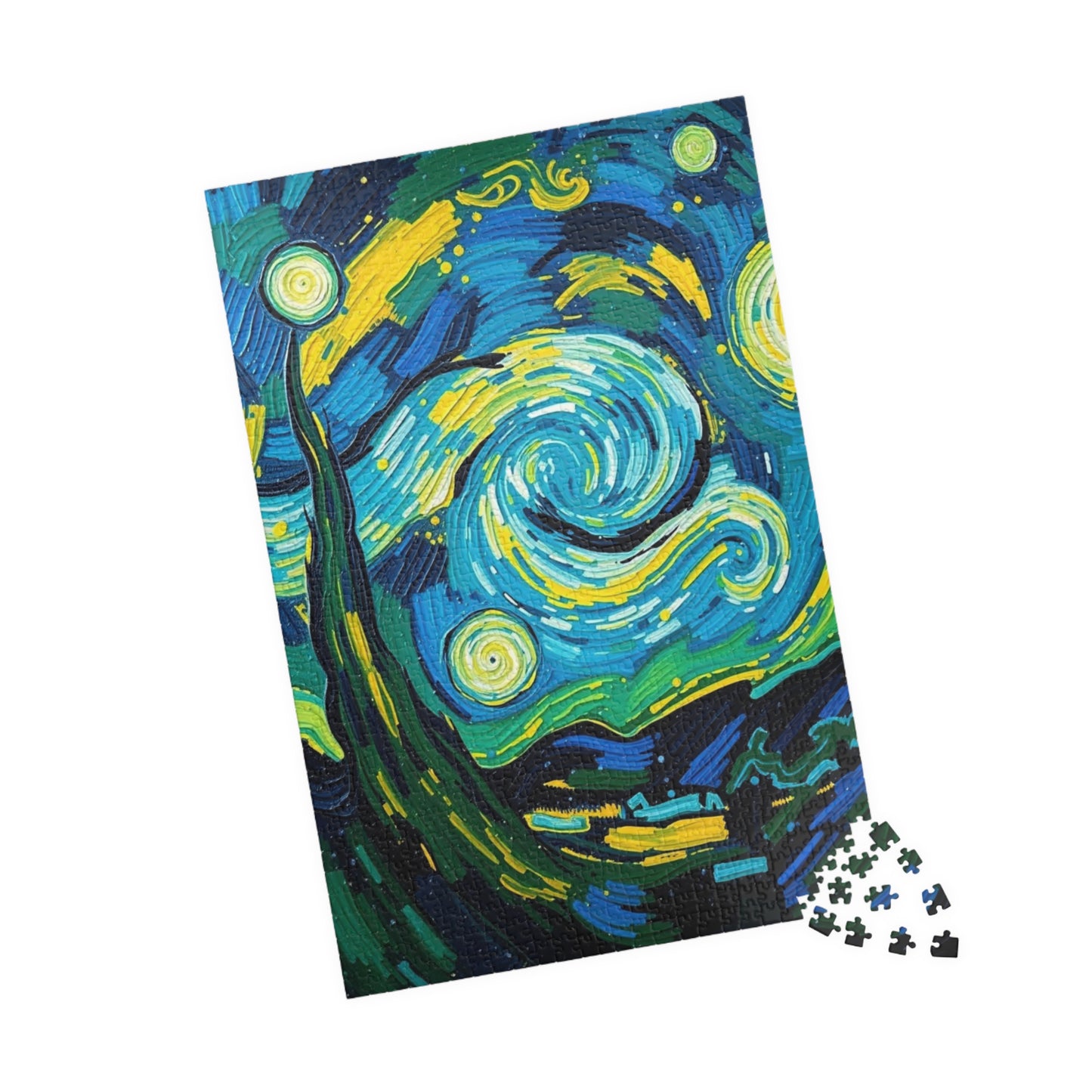 Starry Night Abstract Art Jigsaw Puzzle Puzzle The Puzzle Chest