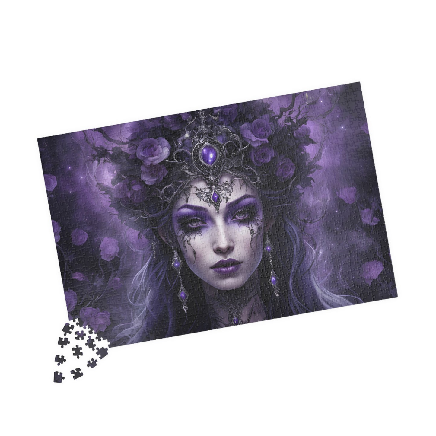 Fairy Queen Gothic Jigsaw Puzzle, 110 252 520 1014-Piece Gifted Unique Game for Adults, Gift Idea for Fantasy Lovers and Puzzle Enthusiasts Puzzle The Puzzle Chest