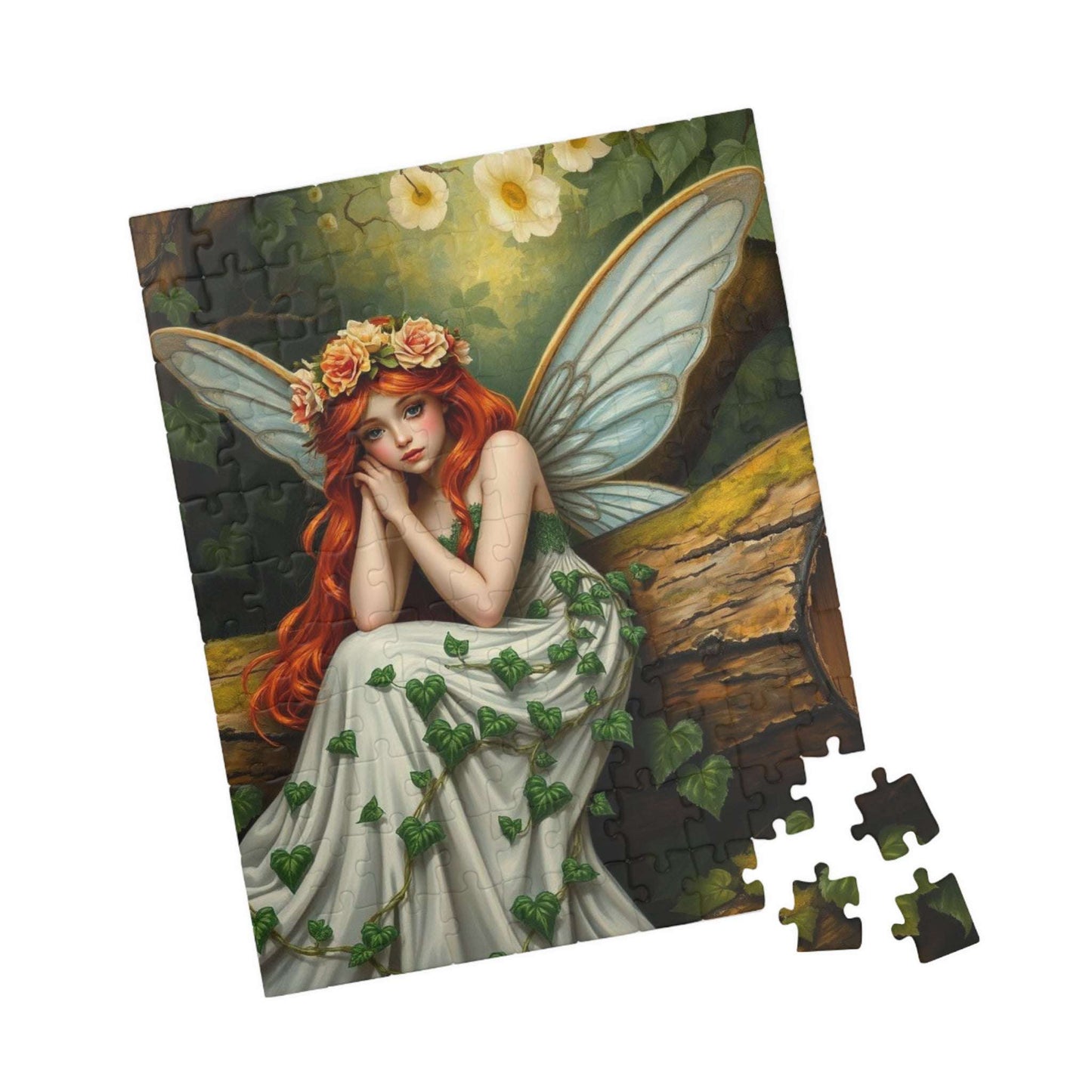 Moss and Memory Whimsical Fairy Puzzle - Enchanting 110-1014 Piece Jigsaw for Relaxation, Gift for Fantasy Lovers, Home Decor, Family Fun Puzzle The Puzzle Chest