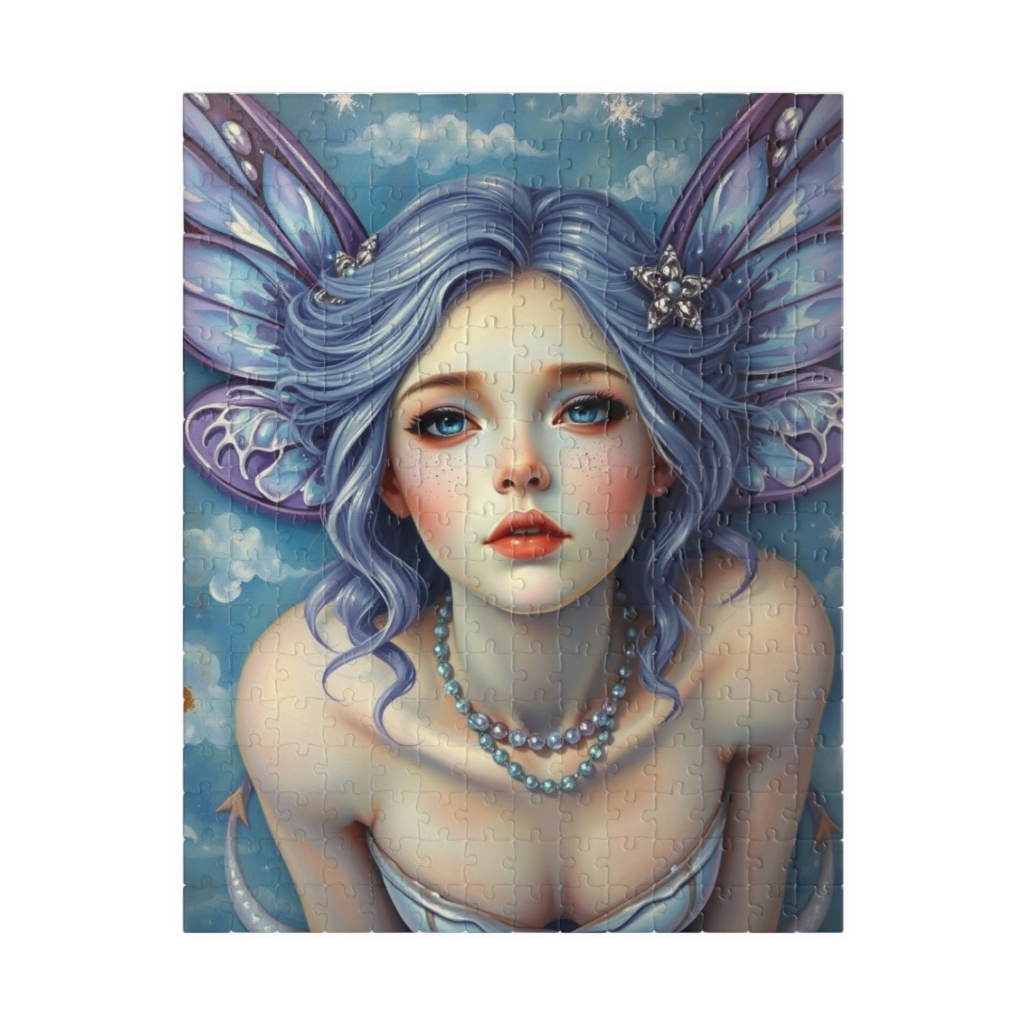 Enchanted Fairy Puzzle, 110 252 520 1014-piece, Art Therapy, Home Entertainment, Best Friend Gift for Nature Lovers, Mindful Family Activity 252 pcs (Vertical) Puzzle The Puzzle Chest
