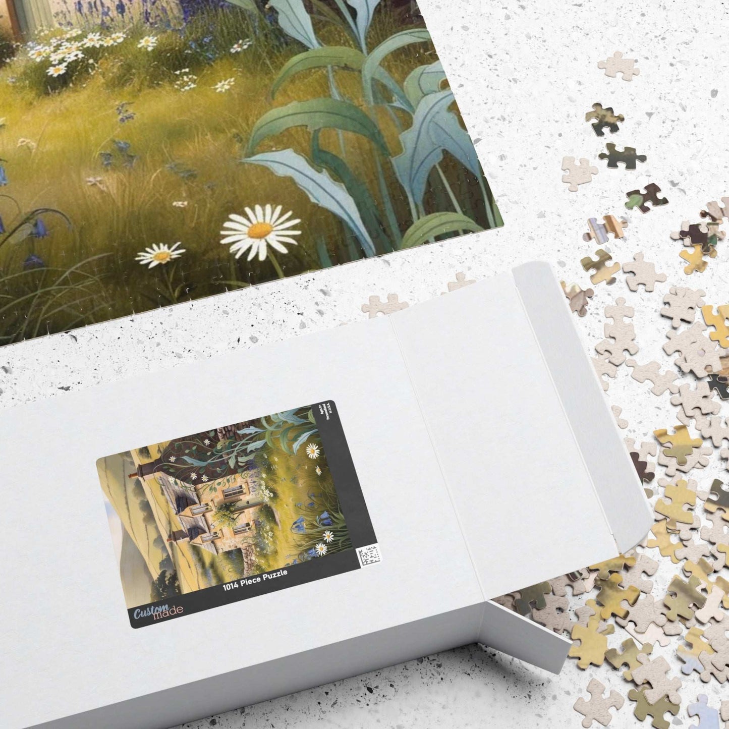 Charming Cottage Jigsaw Puzzle, 110-1014 Piece Relaxing Landscape Game for Adults, Unique Nature Lover Gift, Family Fun, Home Entertainment Puzzle The Puzzle Chest