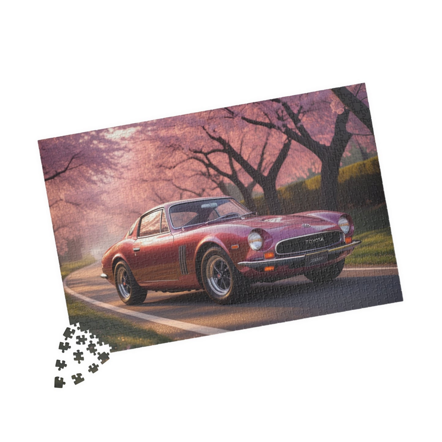 Vintage Car Puzzle - 1967 2000GT Classic Auto Jigsaw Game Puzzle The Puzzle Chest
