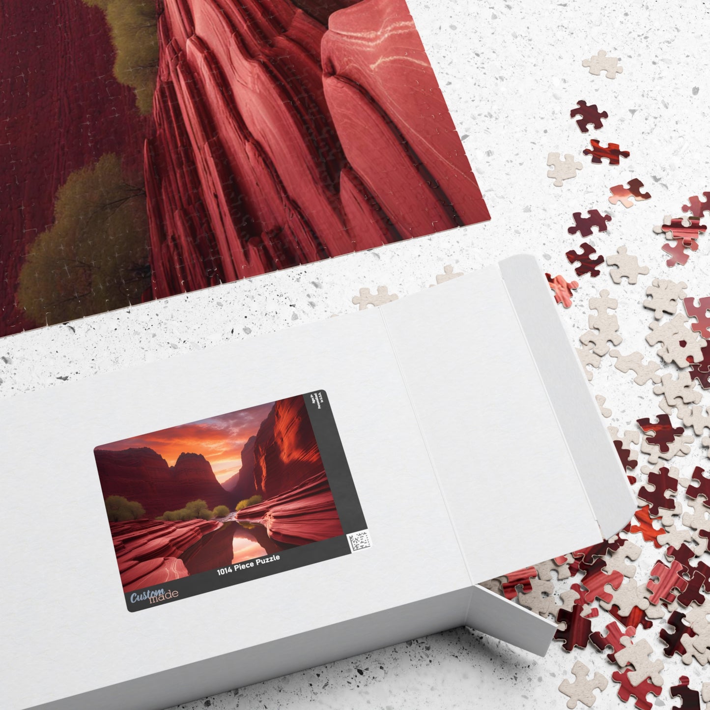 Stunning Sunset Puzzle for Adult, 110-1014 Piece Jigsaw for Family Fun Game, Relaxing Friend Gift for Nature Lover, Ideal for Cozy Nights In Puzzle The Puzzle Chest