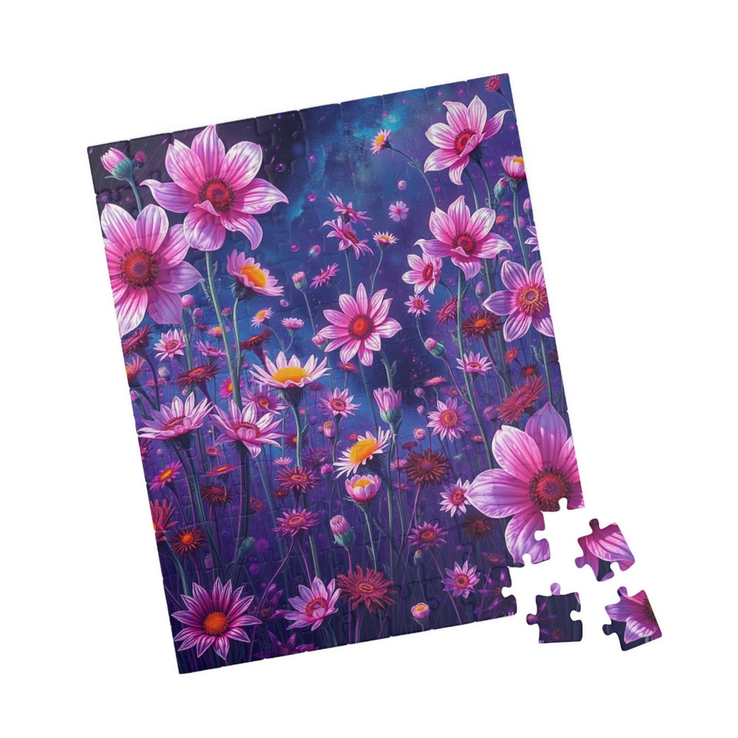 Floral Artwork Puzzle - 110, 252, 520, 1014-piece Flower Jigsaw Game for Adults, Gift for Flower Lovers, Mental Exercise for Seniors Puzzle The Puzzle Chest