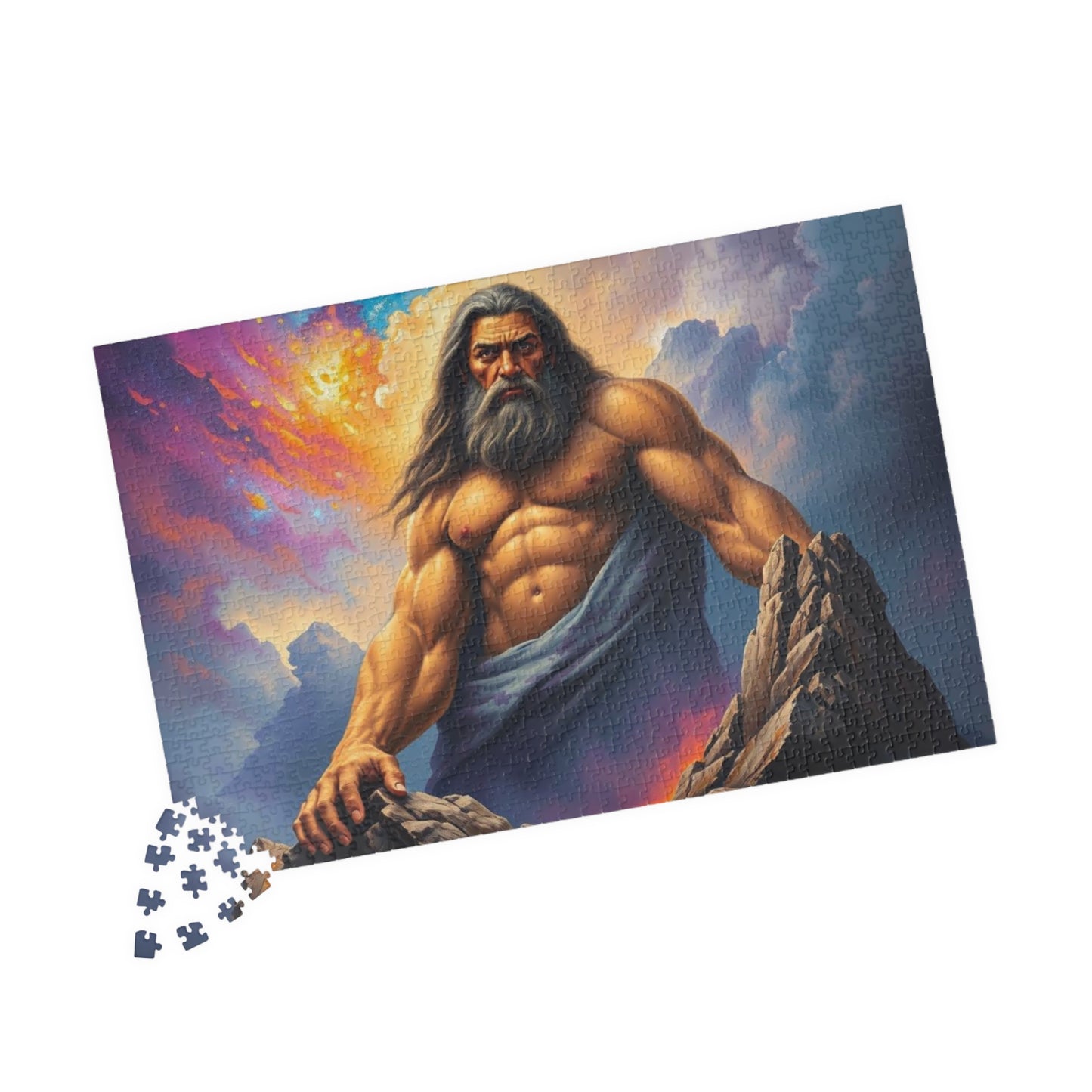 Mythical God Puzzle | 110, 252, 520, 1014-piece | Unique Gift for Puzzle Lovers | Art for Home Entertainment, Family Fun, Quiet Leisure Puzzle The Puzzle Chest
