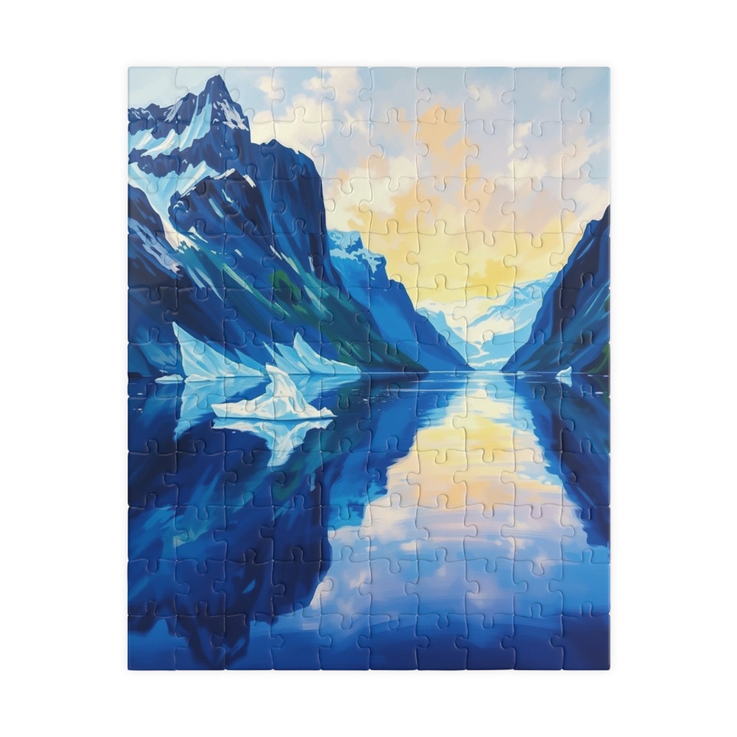 Scenic Landscape Puzzle | Serenity Vibes | 110, 252, 520, 1014-piece | Mindfulness Activity, Gift for Nature Lovers, Family Game, Home 110 pcs (Vertical) Puzzle The Puzzle Chest