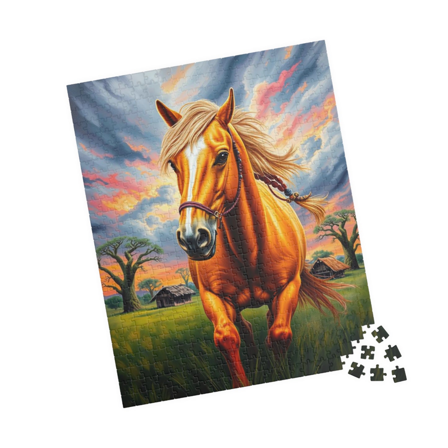 Horse Lover's Puzzle, 110-1014 Piece Jigsaw Game for Adults, Perfect Gift for Equine Enthusiasts, Family Fun, Home Entertainment, Horsey Art Puzzle The Puzzle Chest
