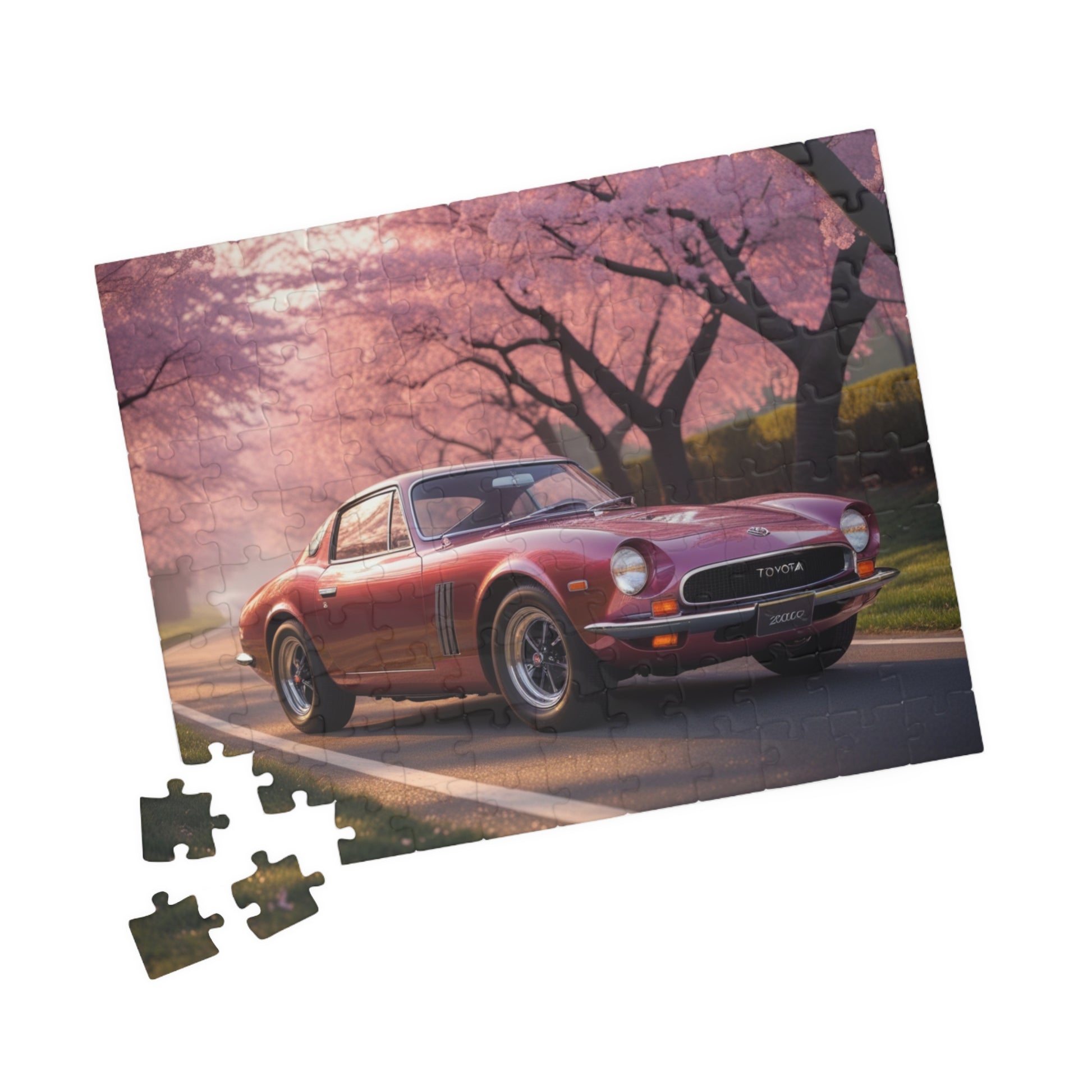 Vintage Car Puzzle - 1967 2000GT Classic Auto Jigsaw Game Puzzle The Puzzle Chest