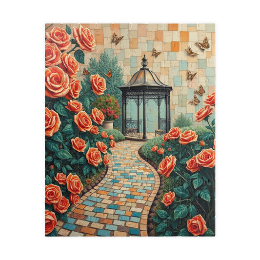 Serenity Garden Jigsaw Puzzle, Relaxing Activity for Adults, Gift for Garden Lovers, Home Entertainment, Mindfulness Activity Brain Teaser 110 pcs (Vertical) Puzzle The Puzzle Chest