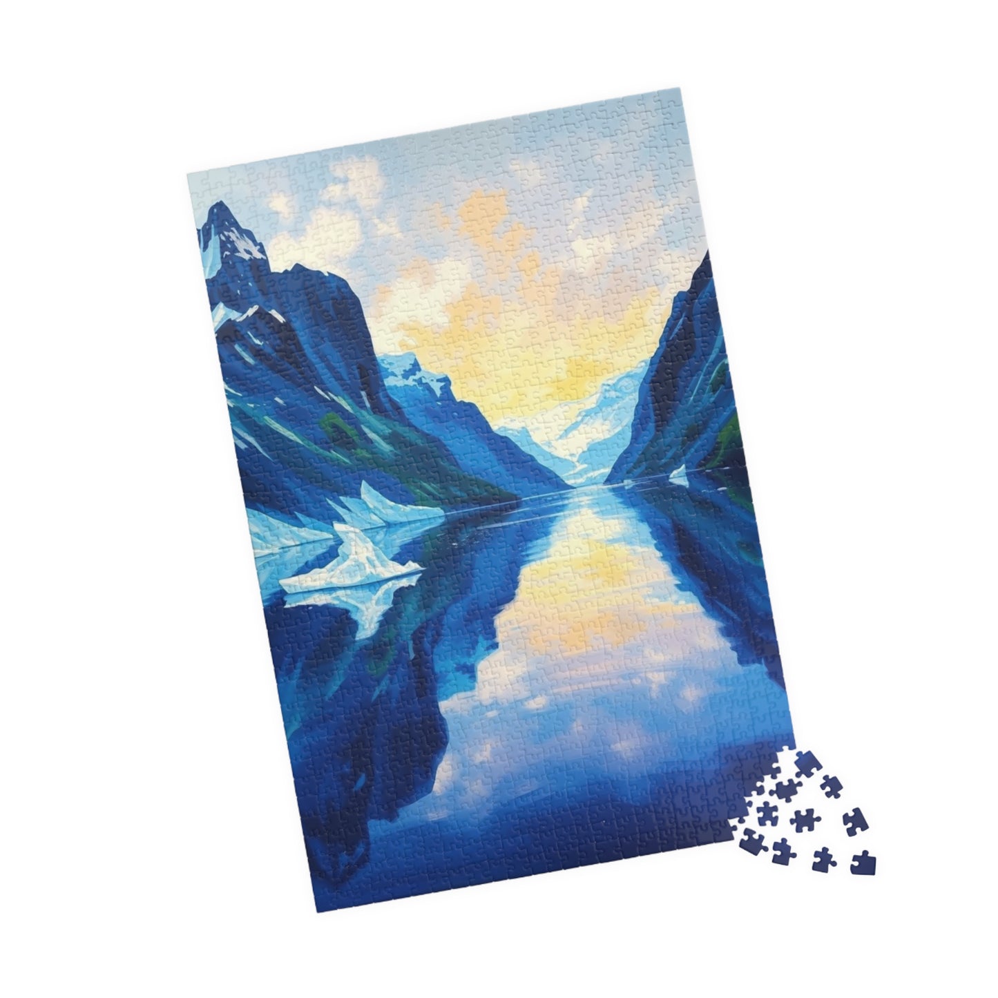 Scenic Landscape Puzzle | Serenity Vibes | 110, 252, 520, 1014-piece | Mindfulness Activity, Gift for Nature Lovers, Family Game, Home Puzzle The Puzzle Chest