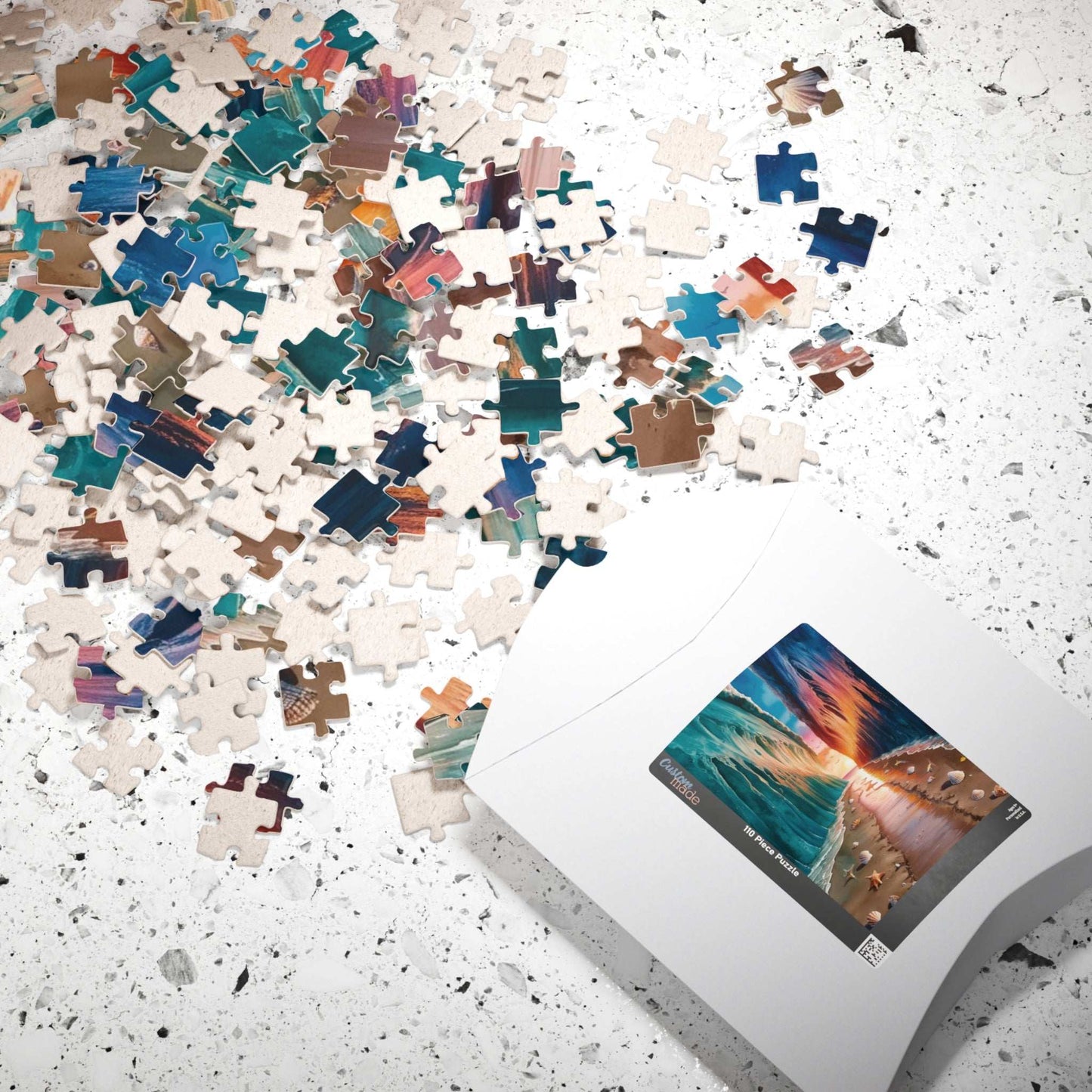 Religious Christian Puzzle: Parting of the Red Sea, Biblical Scene Jigsaw, Educational Activity, Family Game Night, Best Unique Gift, Hobby Puzzle The Puzzle Chest