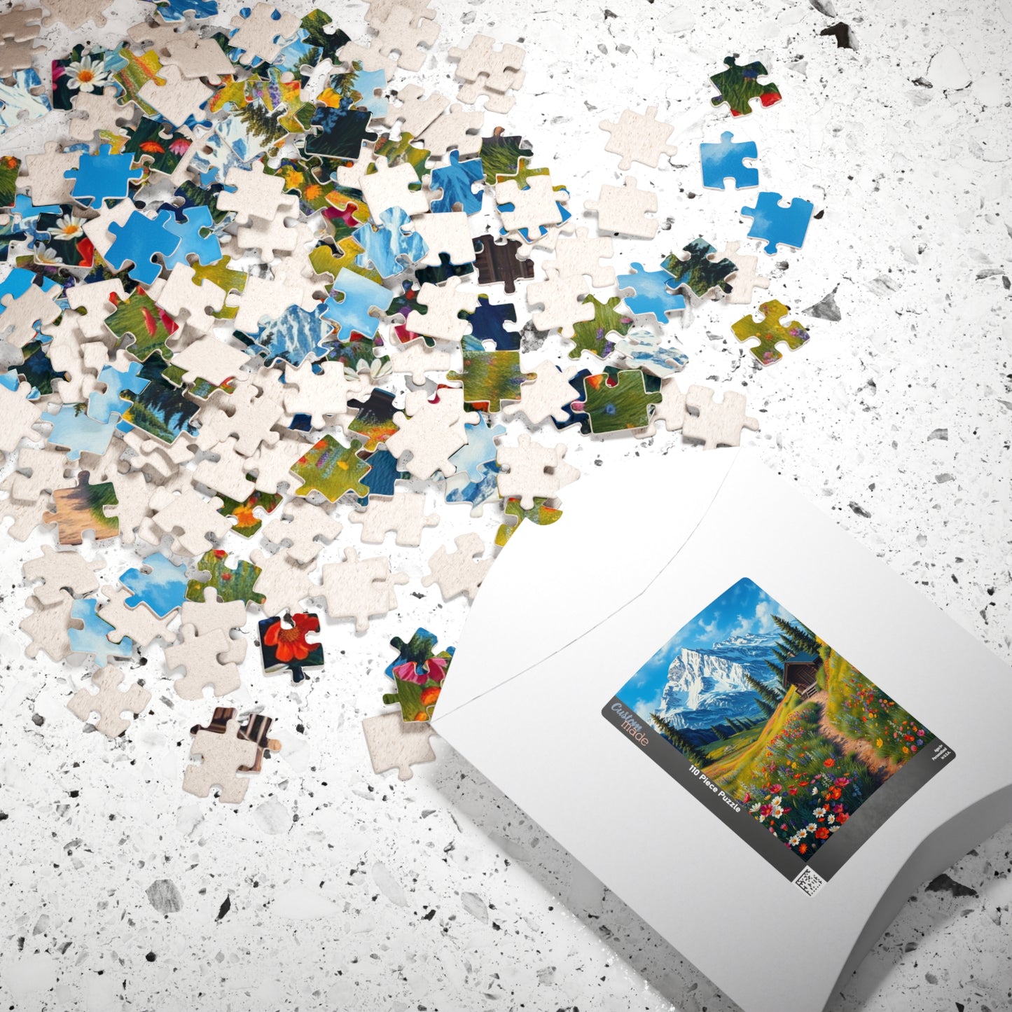 Mountain Landscape Puzzle, Scenic Nature Jigsaw, Perfect Gift for Nature Lovers, Family Game Night, Home Decor Puzzle The Puzzle Chest