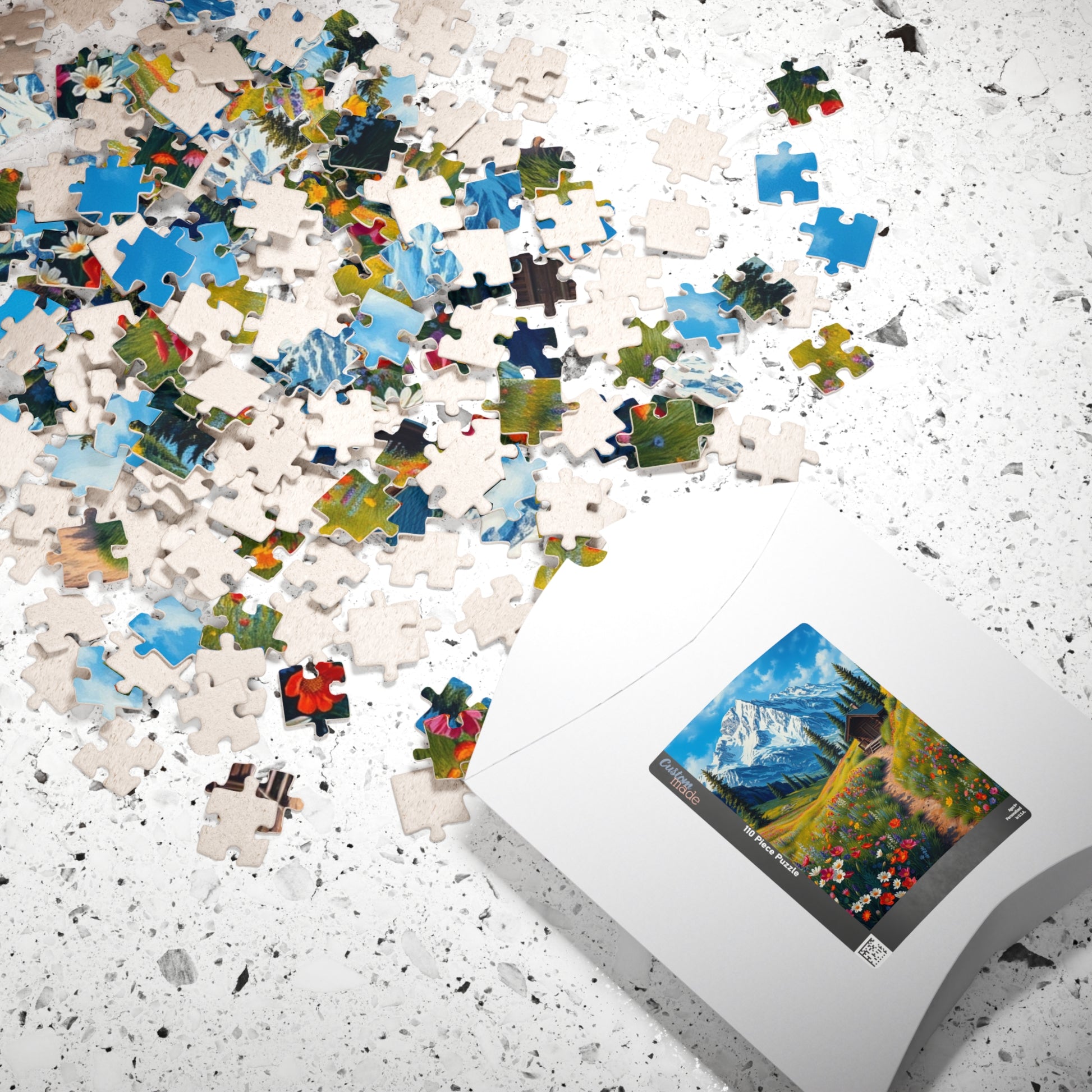 Mountain Landscape Puzzle, Scenic Nature Jigsaw, Perfect Gift for Nature Lovers, Family Game Night, Home Decor Puzzle The Puzzle Chest