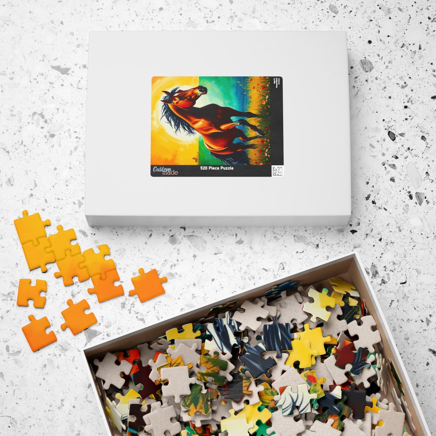 Majestic Horse Puzzle - 110 to 1014-piece Nature Theme Adult Jigsaw Game, Perfect Gift for Animal Lover Equestrian, Indoor Family Activity Puzzle The Puzzle Chest