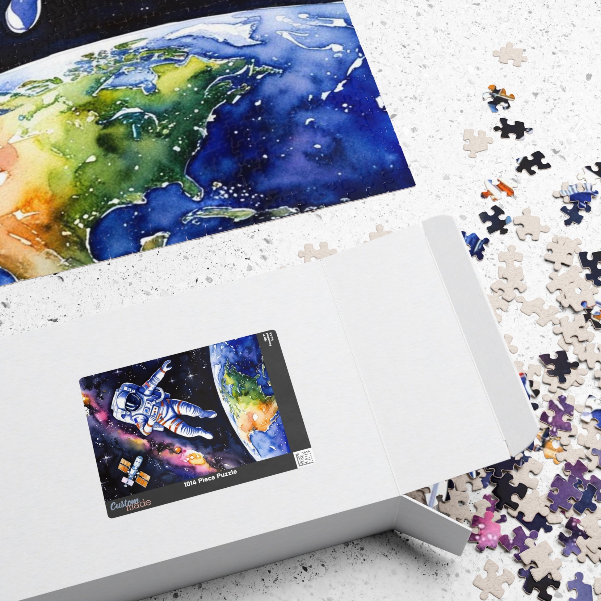 Astronaut Space Puzzle, Cosmic Jigsaw Game Relaxation and Mindfulness for Space Enthusiasts and Puzzle Lovers Fun Space-Themed Activity Puzzle The Puzzle Chest