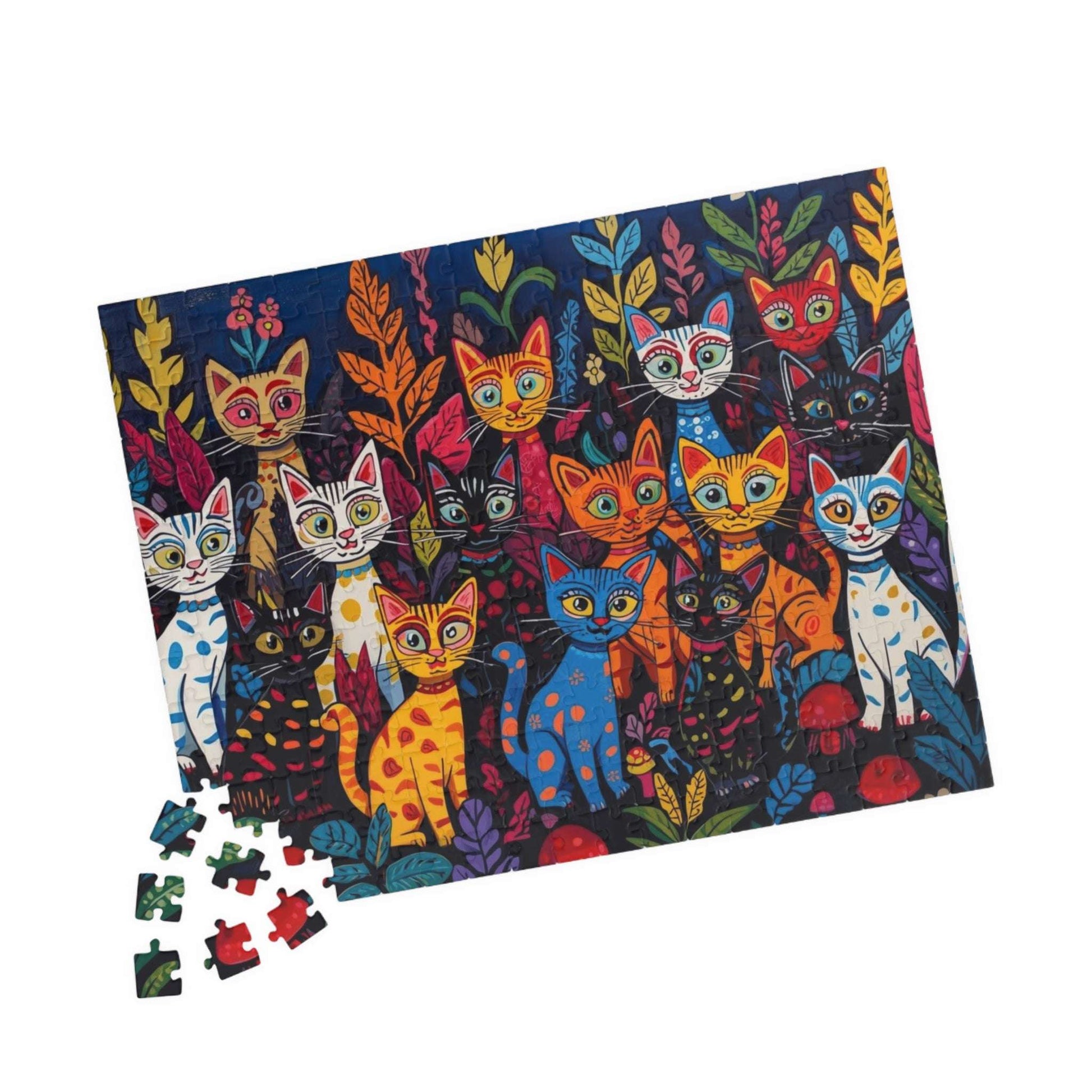Kitten Kingdom Puzzle - Cat Jigsaw Game for Animal Lovers and Feline Owners 252 pcs (Horizontal) Puzzle The Puzzle Chest