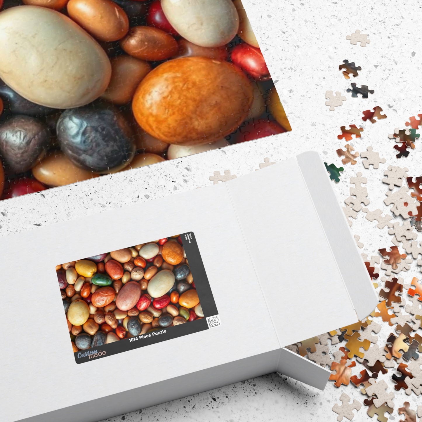 Chaotic Bean Puzzle - Jigsaw Collage, Fun Family Activity, Gift for Art Lovers, Classroom Game, Holiday Entertainment, Creative Hobby Puzzle The Puzzle Chest