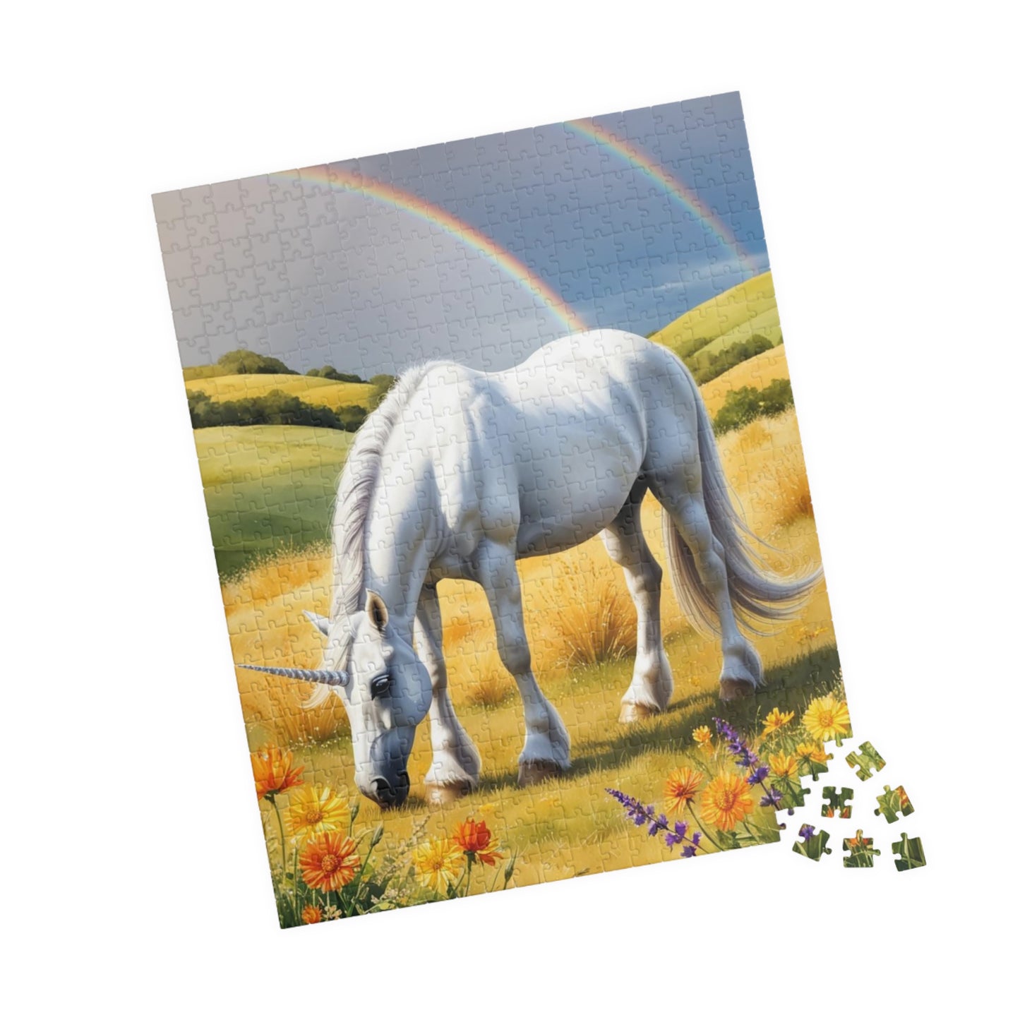 Unicorn Jigsaw Puzzle, Enchanting Mystical Creature 110-1014 Pieces, Perfect Gift for Adults, Fantasy Decor, Family Game Night Puzzle The Puzzle Chest