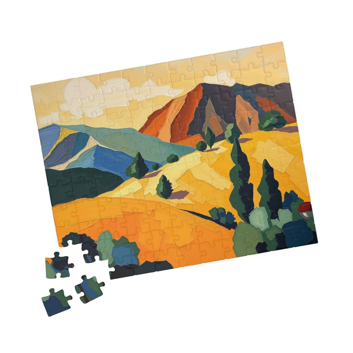 Scenic Landscape Jigsaw Puzzle, Nature Lover Gift for Friend, Creative Activity for Family Game Nights, Quiet Solo Home Entertainment Puzzle The Puzzle Chest
