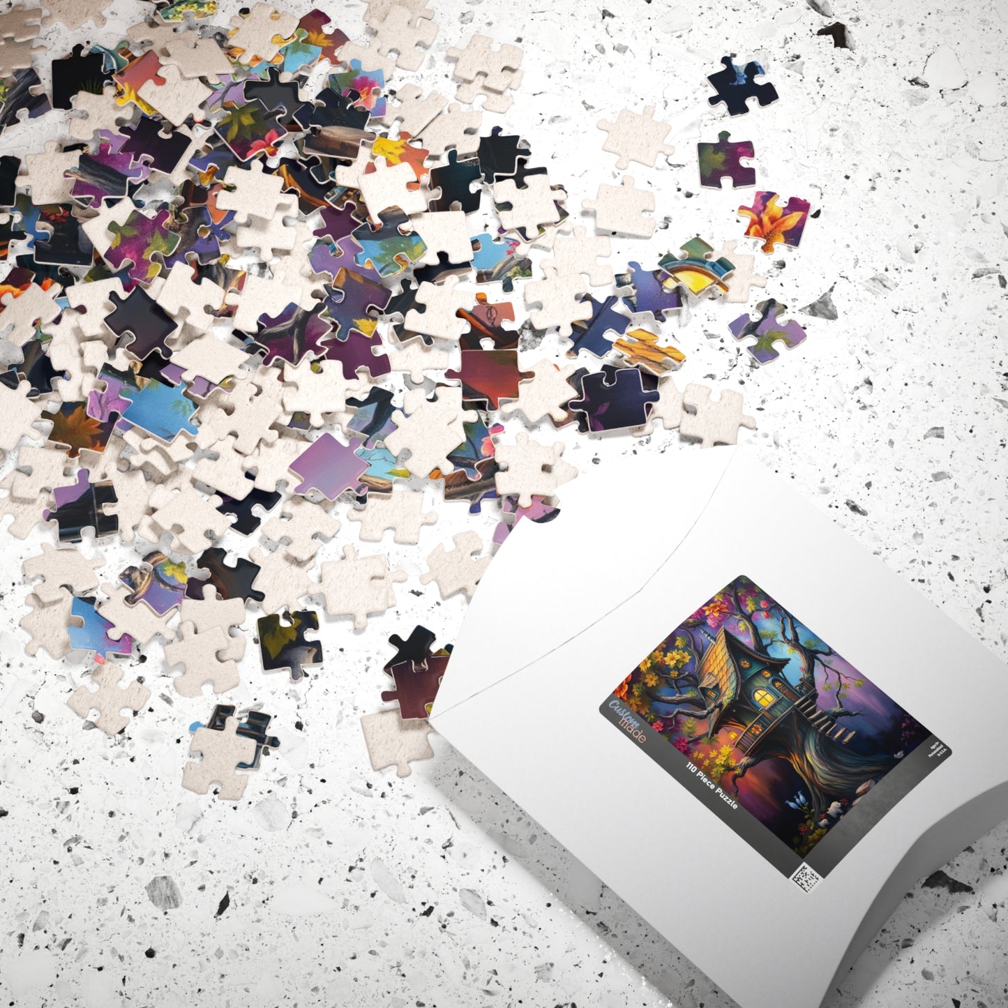 Charming Treehouse Jigsaw Puzzle for Adults, Puzzle Lover Holiday or Birthday Gift for Friends, Mindfulness Activity, Entertaining Pastime Puzzle The Puzzle Chest