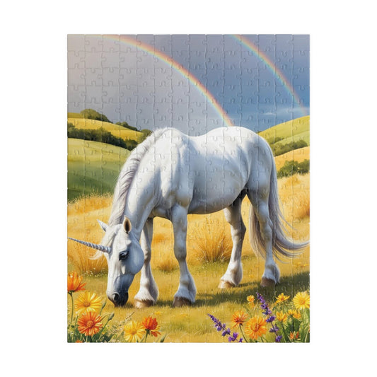 Unicorn Jigsaw Puzzle - Enchanting Mystical Creature 110-1014 Pieces 252 pcs (Vertical) Puzzle The Puzzle Chest