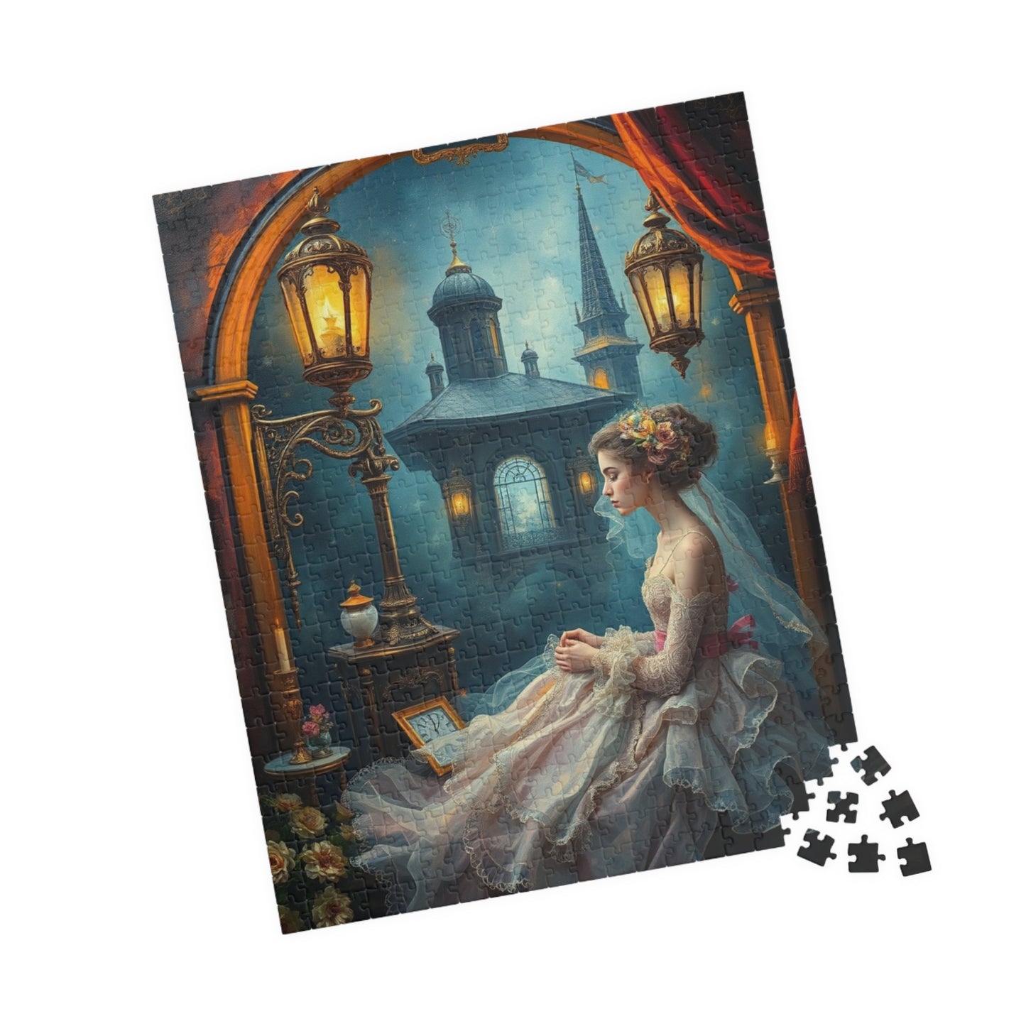Enchanting Steampunk Art Puzzle, Romantic Imagery for Relaxation, 110-1014 Pieces, Great Gift for Puzzle Lovers, Cozy Night In, Indoor Fun Puzzle The Puzzle Chest