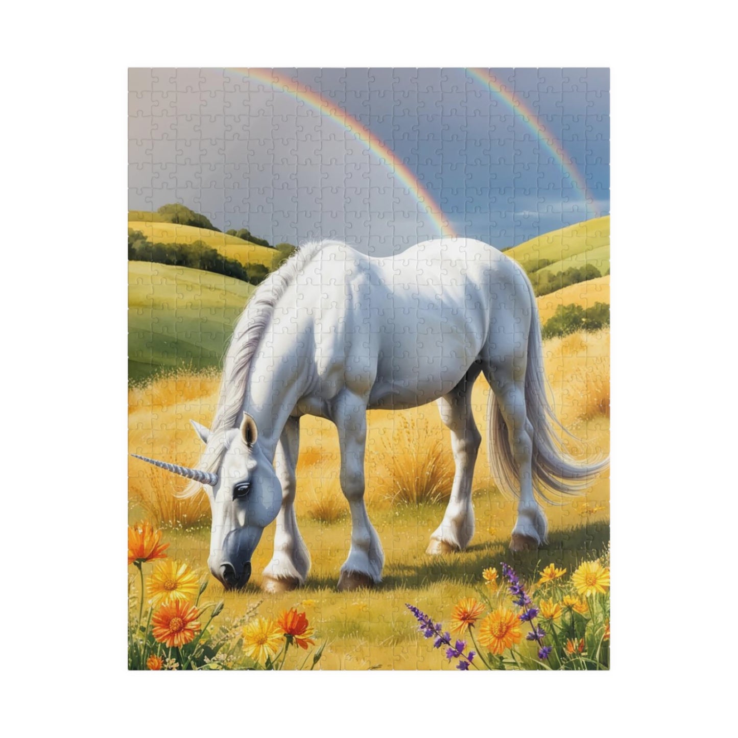 Unicorn Jigsaw Puzzle, Enchanting Mystical Creature 110-1014 Pieces, Perfect Gift for Adults, Fantasy Decor, Family Game Night 520 pcs (Vertical) Puzzle The Puzzle Chest