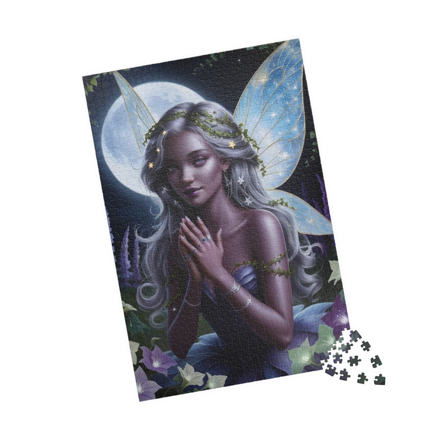 Moonlit Fairy Puzzle | 110-1014 Piece Adult Jigsaw Game | Creative Gift Idea for Puzzle Lover | Mindful Activity for Family Fun Brain Teaser Puzzle The Puzzle Chest