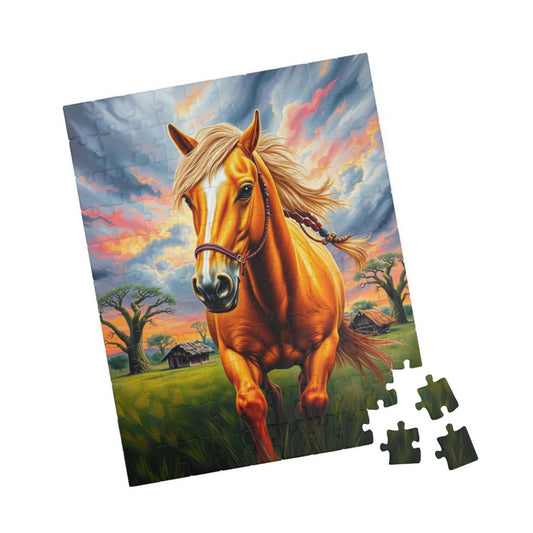 Horse Lover's Puzzle, 110-1014 Piece Jigsaw Game for Adults, Perfect Gift for Equine Enthusiasts, Family Fun, Home Entertainment, Horsey Art Puzzle The Puzzle Chest