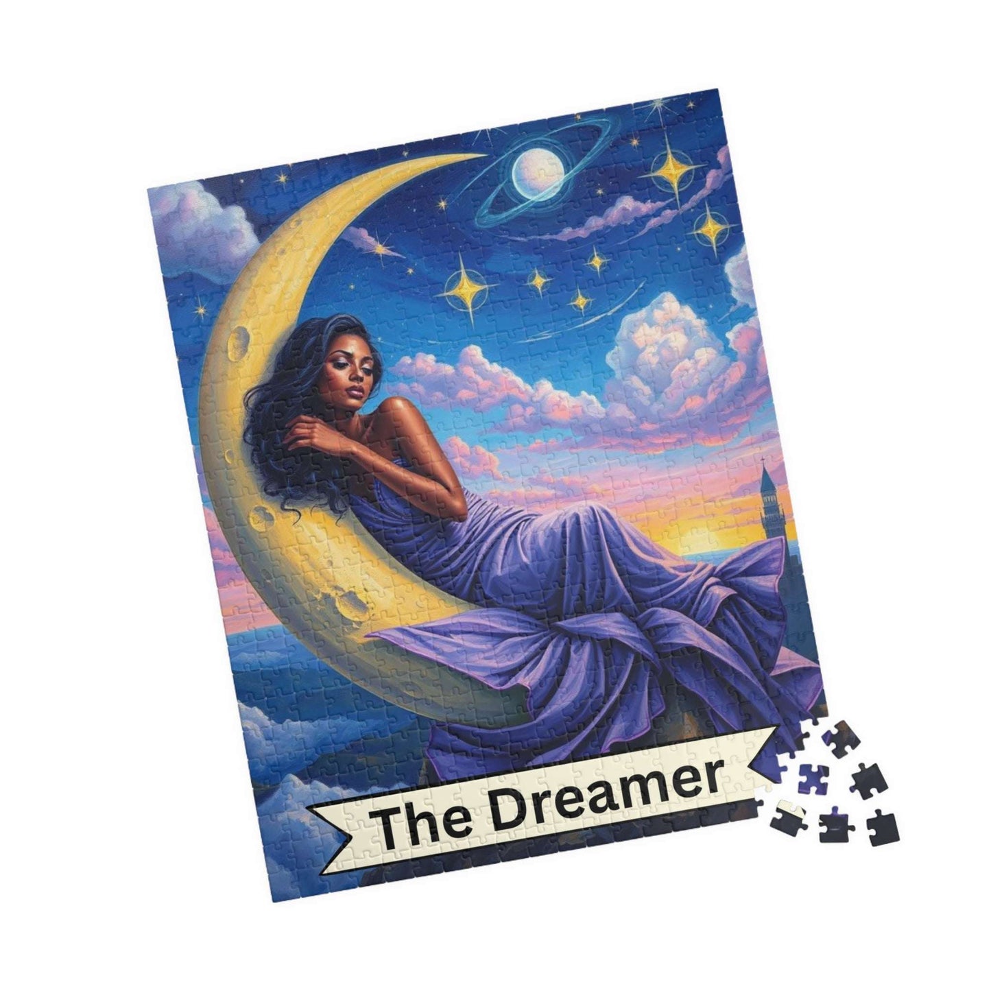 The Dreamer Jigsaw Puzzle - Tarot Style Game for Cosmic Art Lovers Puzzle The Puzzle Chest