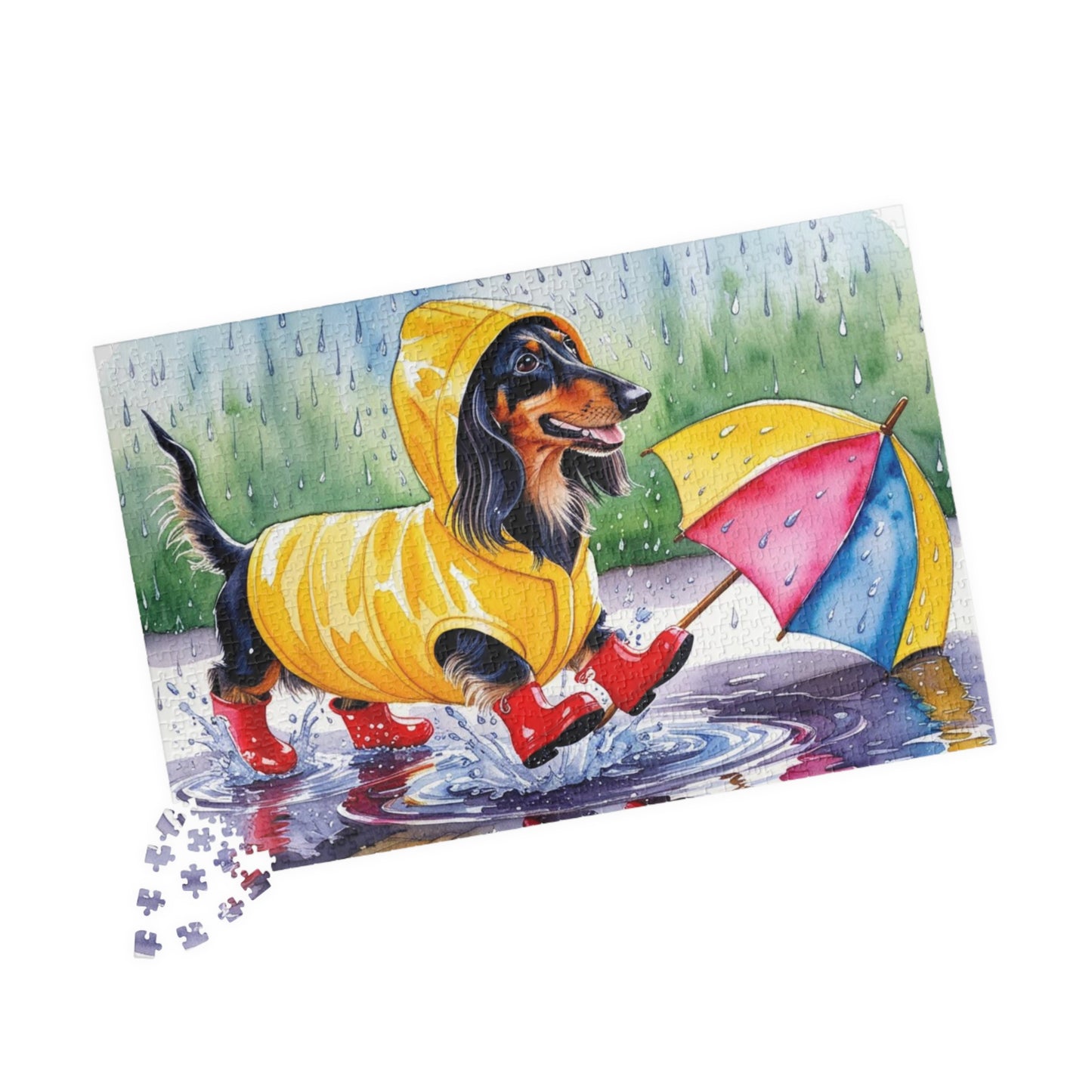 Dachshund Jigsaw Puzzle for Adults, 110/252/520/1014-Piece, Perfect for Dog Lovers, Family Fun, Gifts, Rainy Day Play, Pet-Themed Decor Puzzle The Puzzle Chest